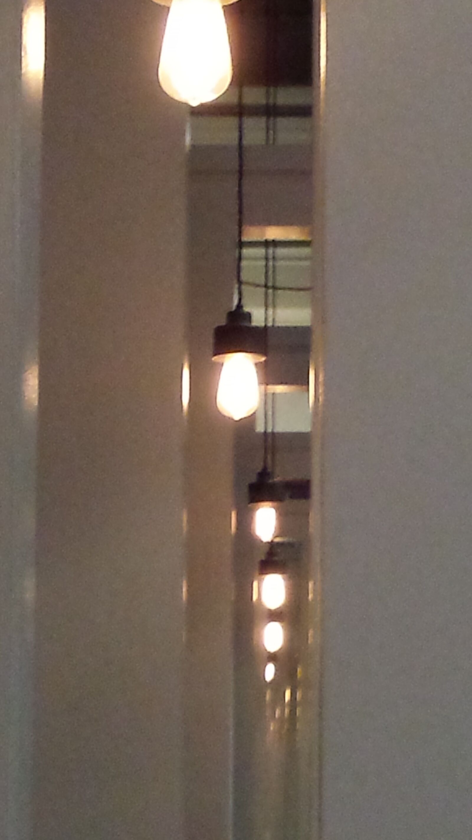 Samsung Galaxy S4 sample photo. Filament, globes, lights, row photography