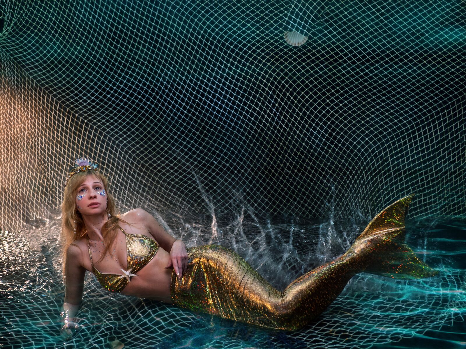 Olympus OM-D E-M1 Mark II sample photo. Mermaid, siren, sea photography