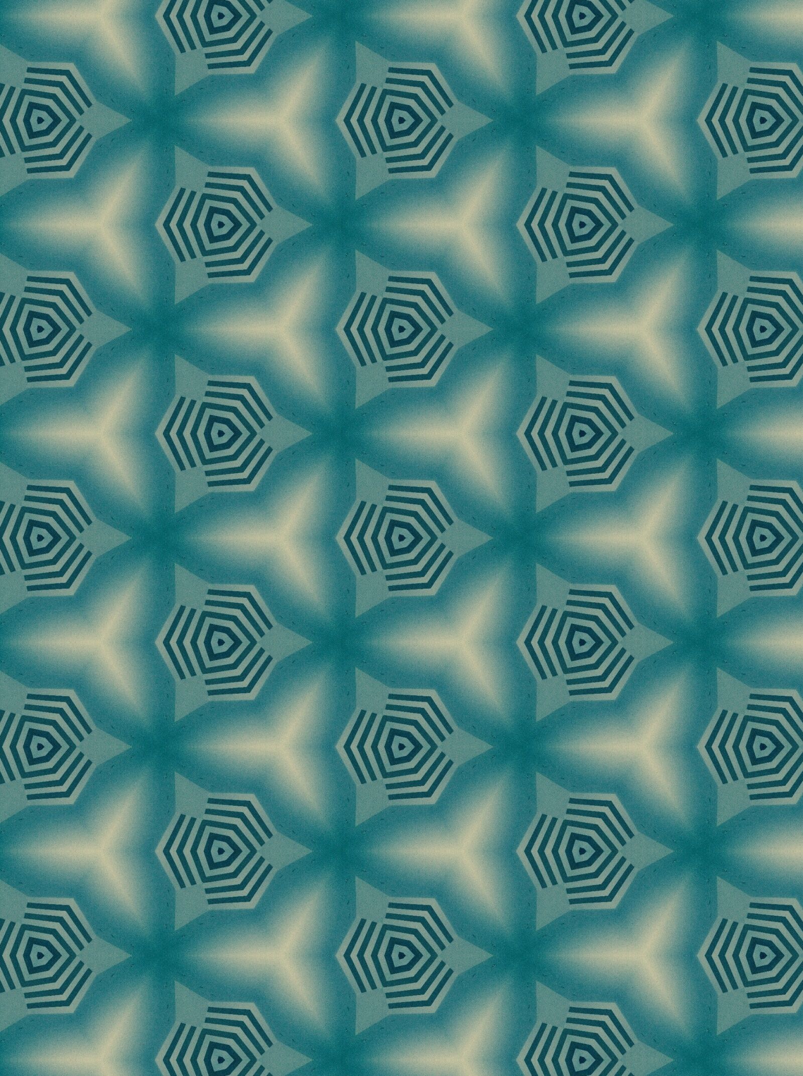 Dapper Owl KaleidaCam sample photo. Blue, wallpaper, pattern photography