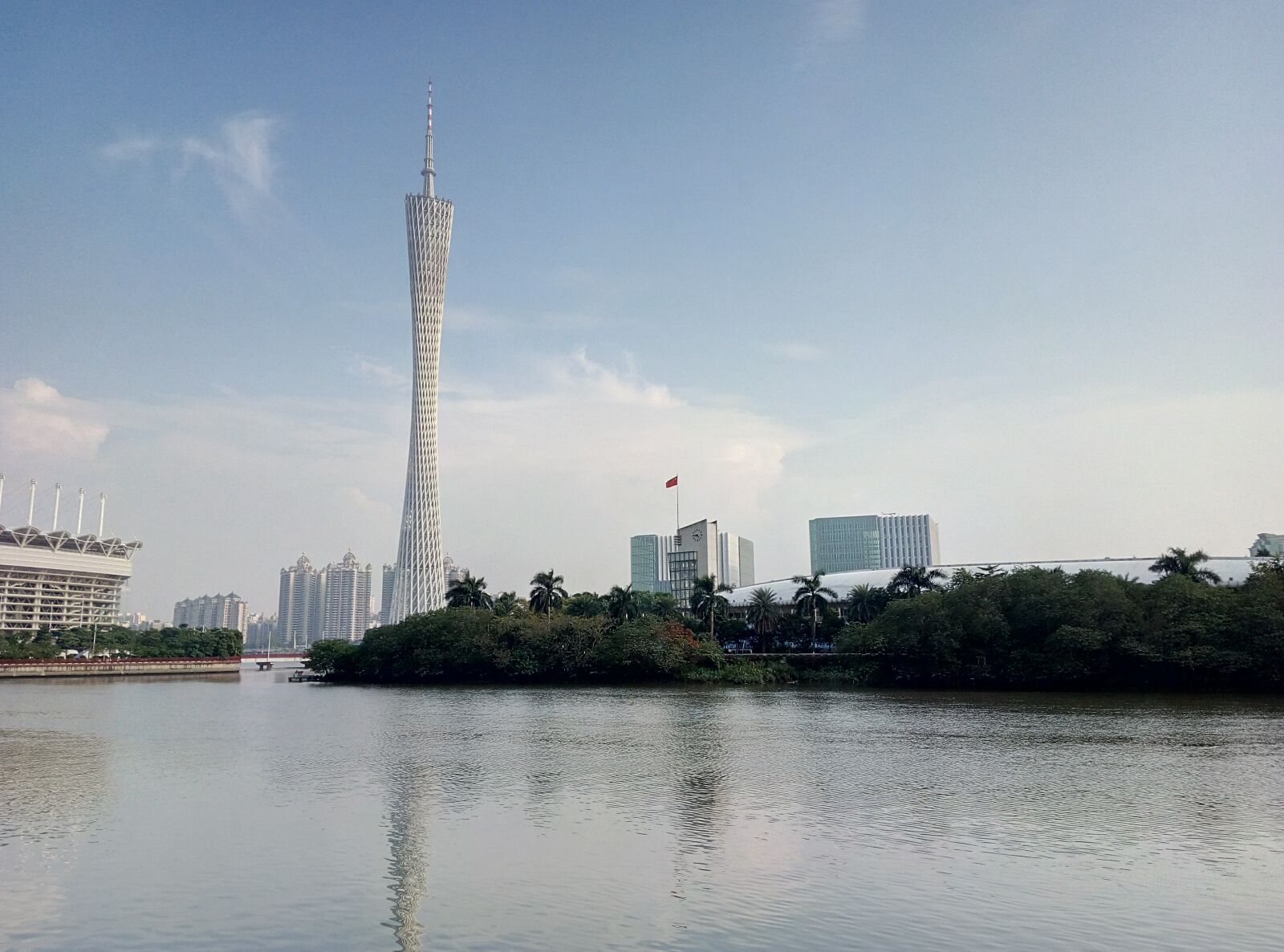 Meizu m1 metal sample photo. Canton tower, canton, pearl photography