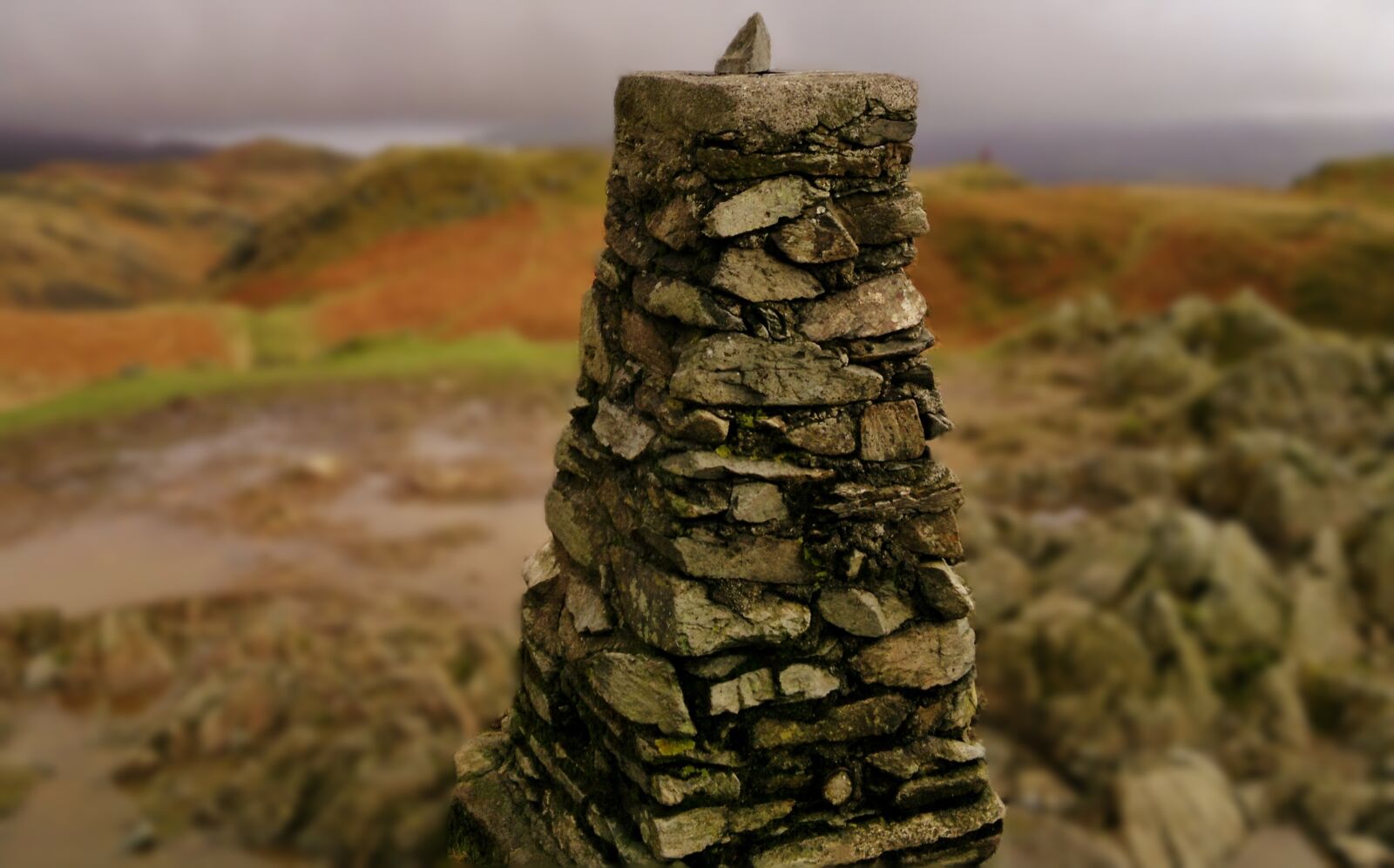 Nokia N8-00 sample photo. Mountain, cairn, landscape photography