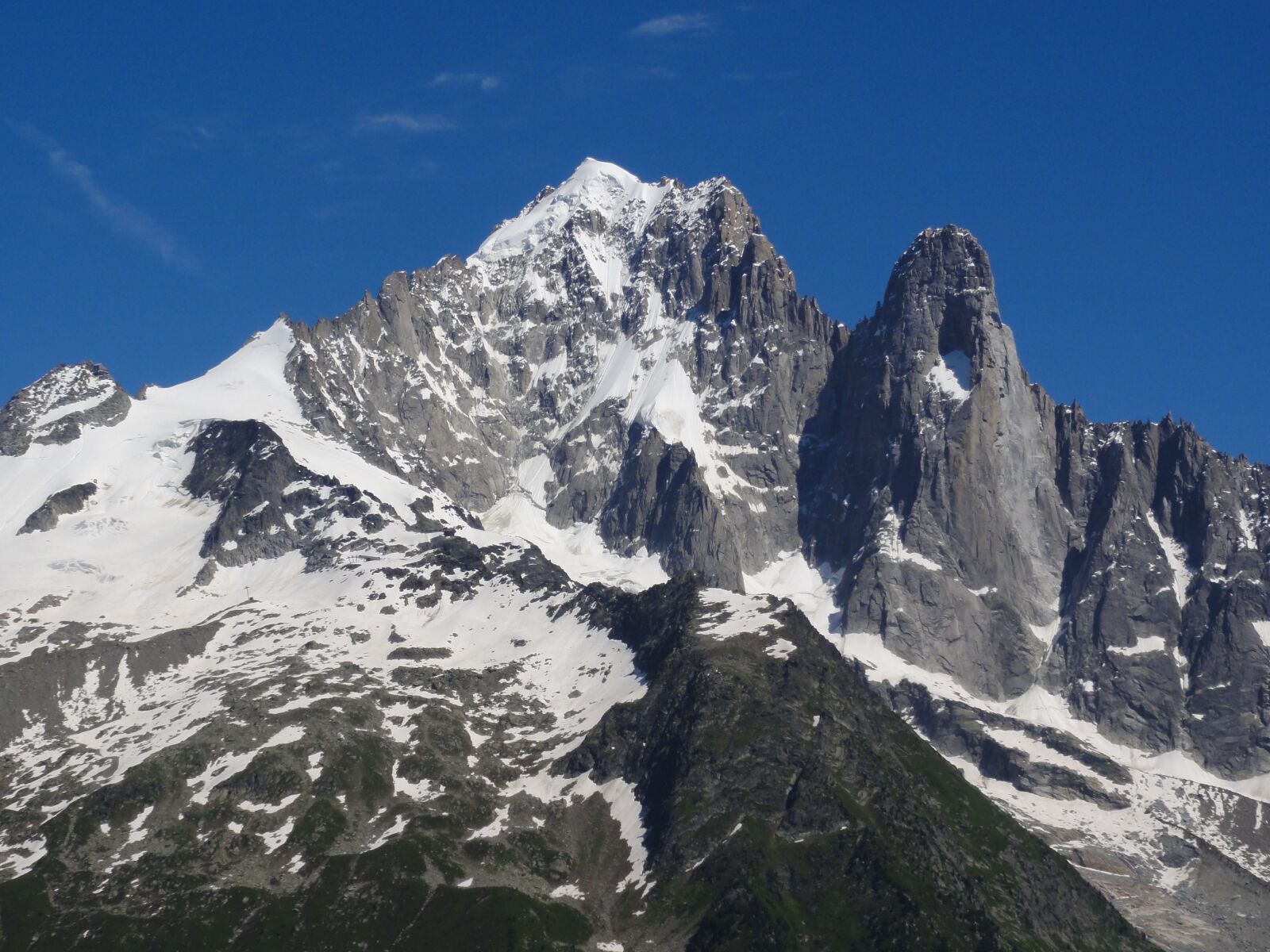Sony DSC-HX5V sample photo. Aiguille, verte, et photography