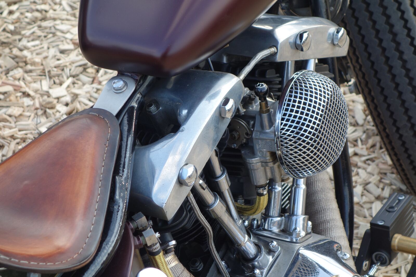 Sony Cyber-shot DSC-RX100 sample photo. Chrome, bike, harley photography