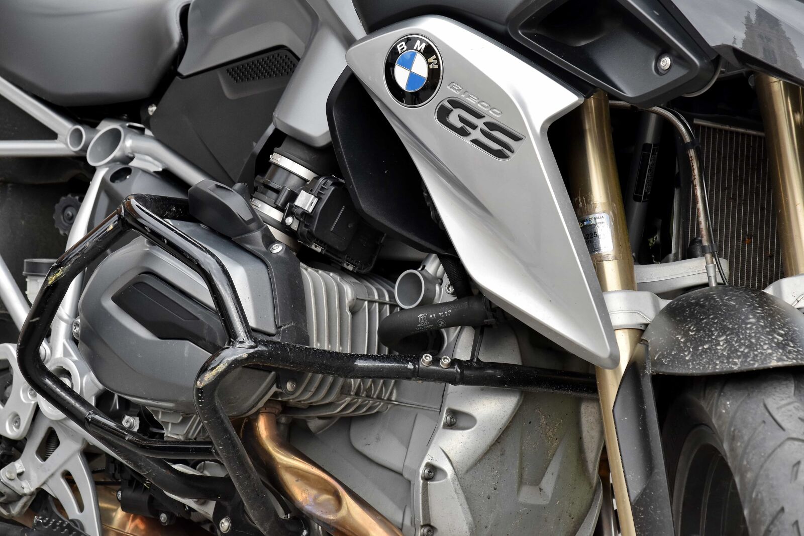 Nikon D5500 sample photo. Bumper, dirty, motor, motorcycle photography