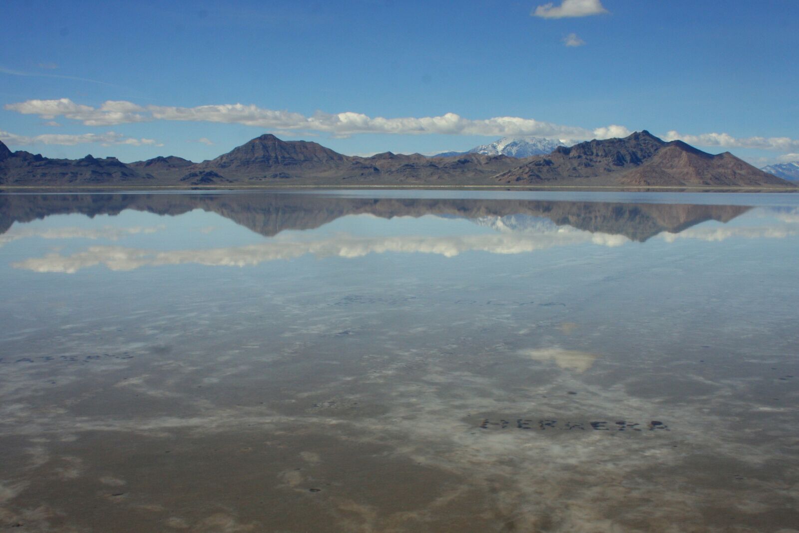Canon EOS 40D sample photo. Bonneville salt flats, utah photography