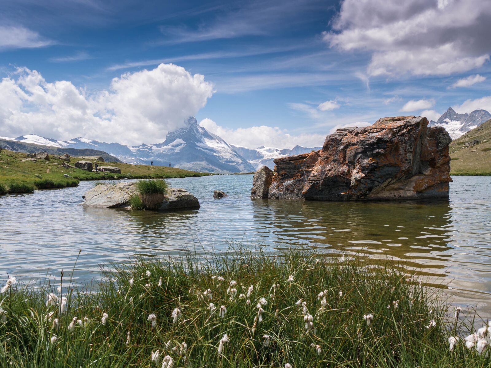 Panasonic DMC-G81 sample photo. Bergsee, mountain landscape, switzerland photography