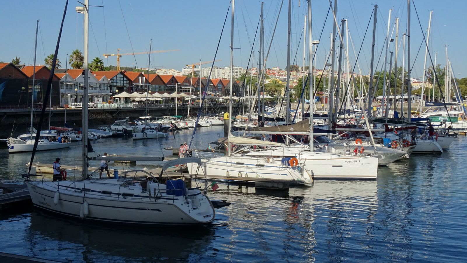 Sony DSC-HX60 sample photo. Marina, port, yachts photography