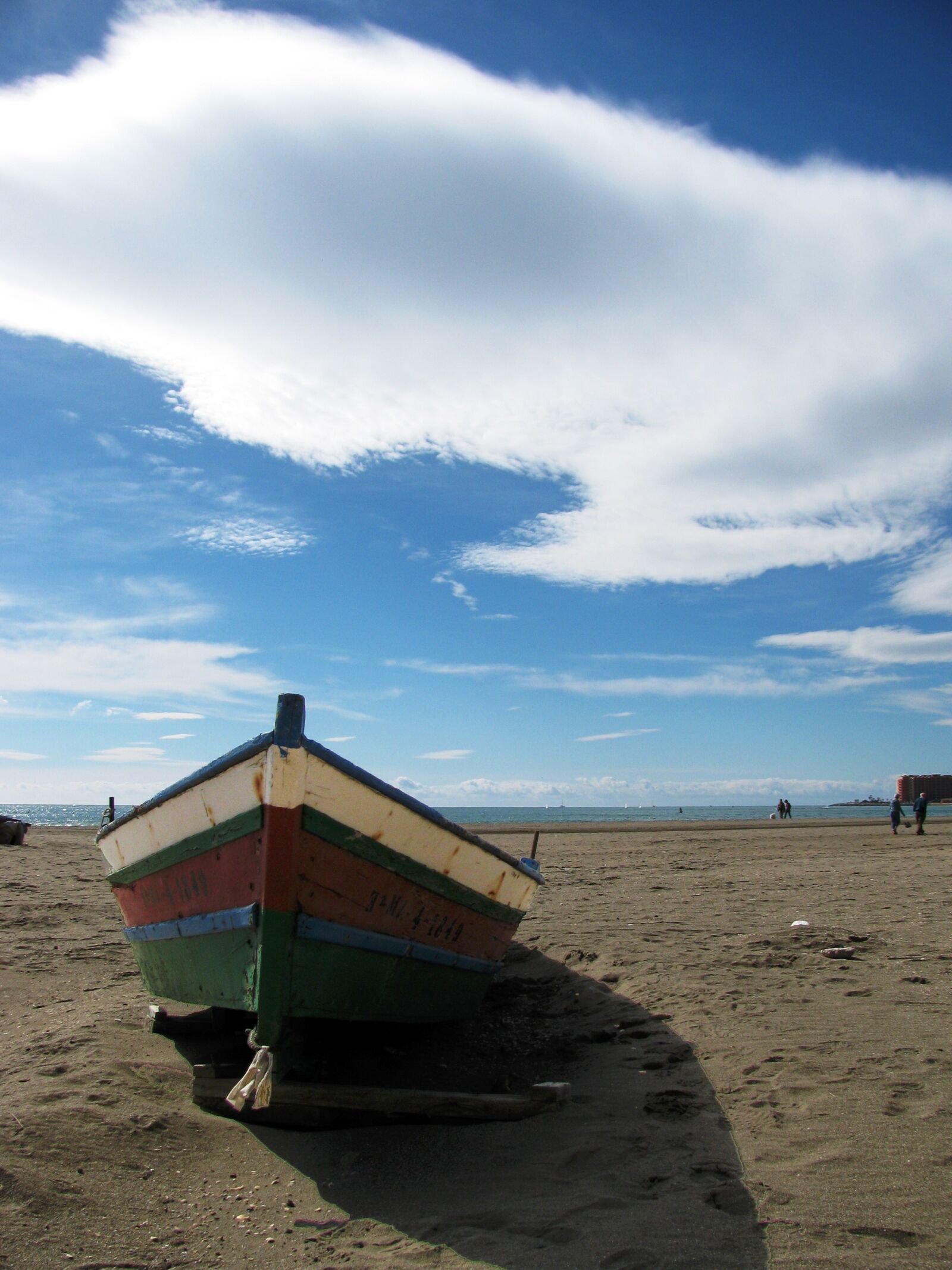 Canon PowerShot SX110 IS sample photo. Barca, fishing, beach photography
