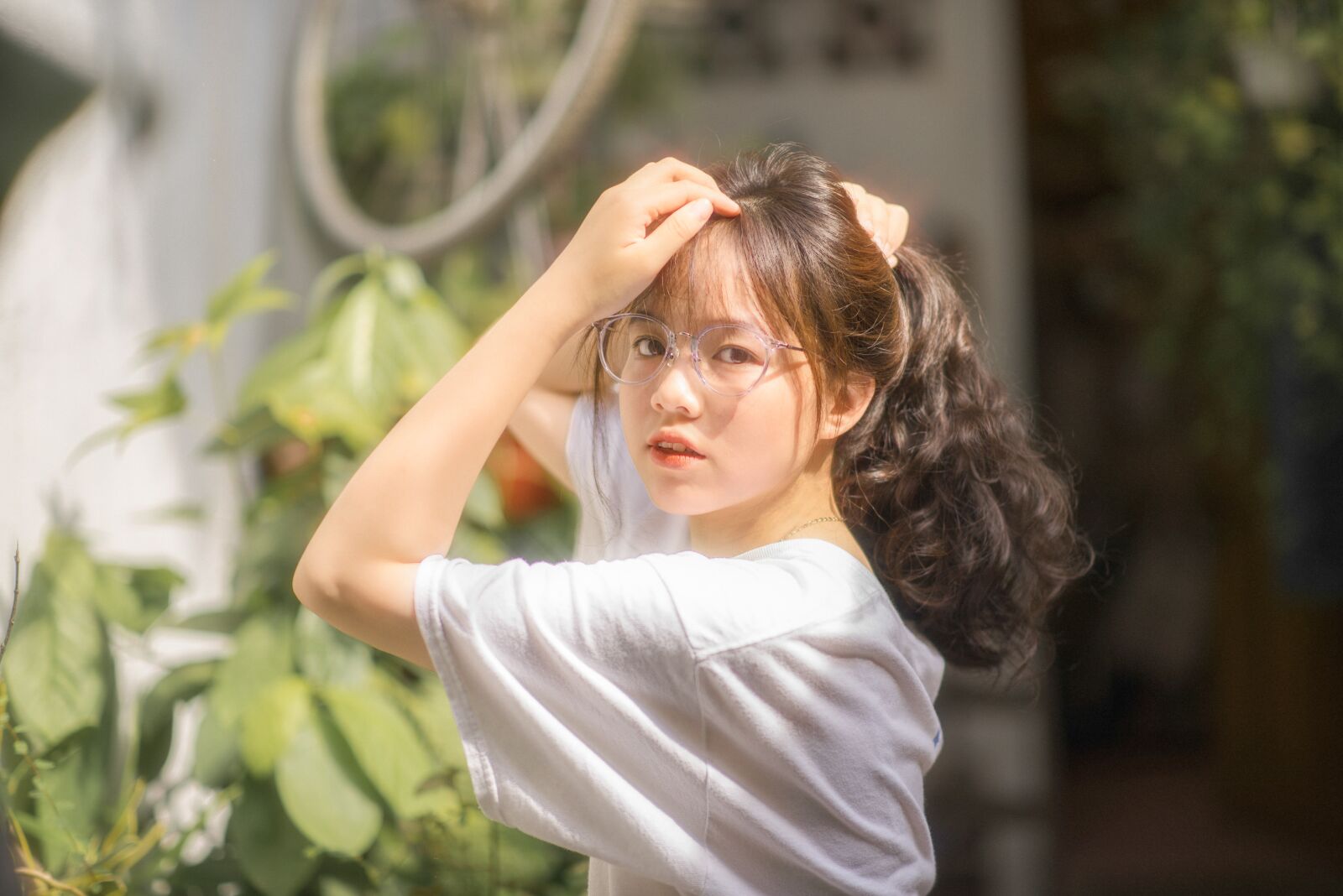 Nikon D750 sample photo. Girl, female, sunlight photography