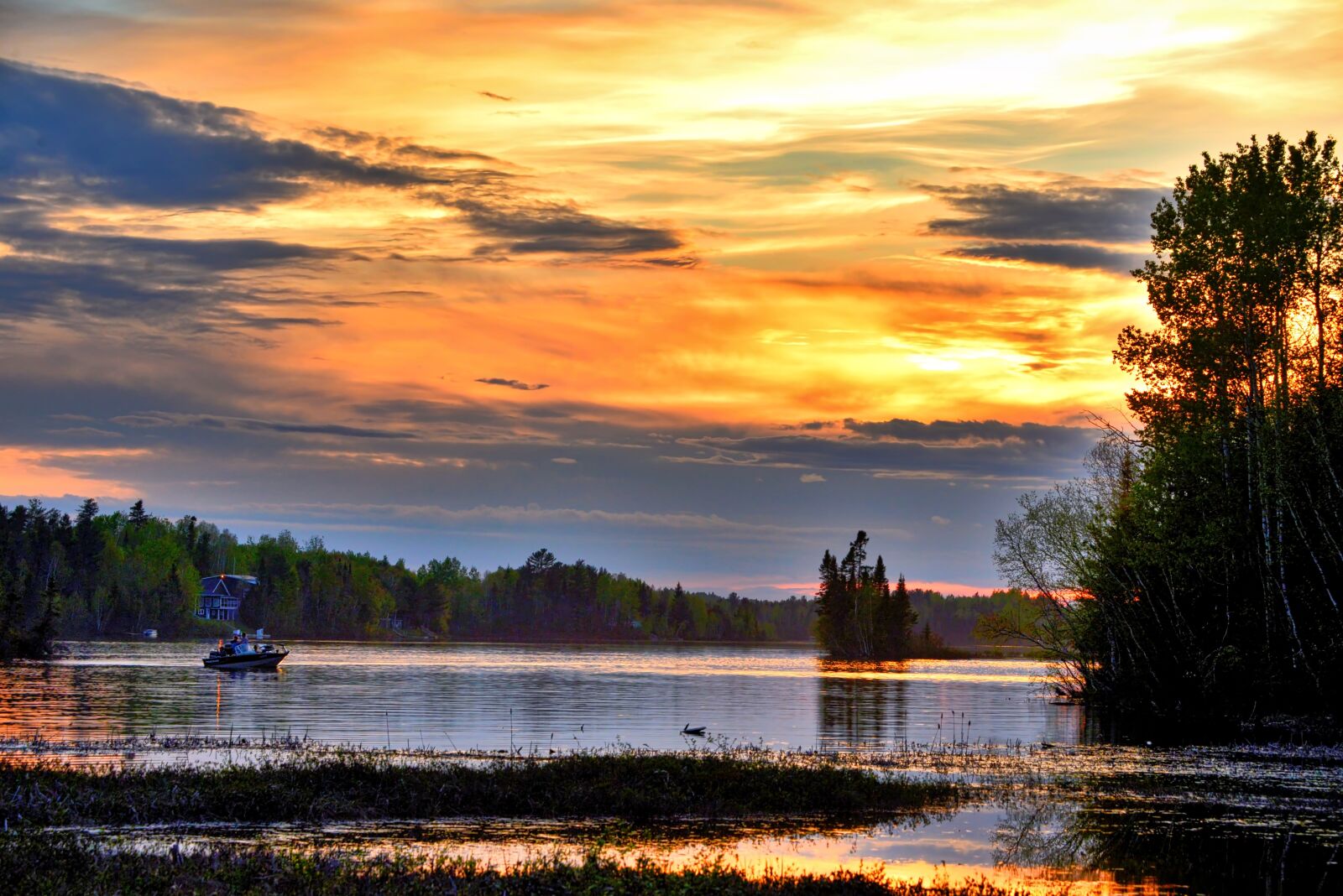 Nikon D610 sample photo. Sunset, fishermen, sky photography