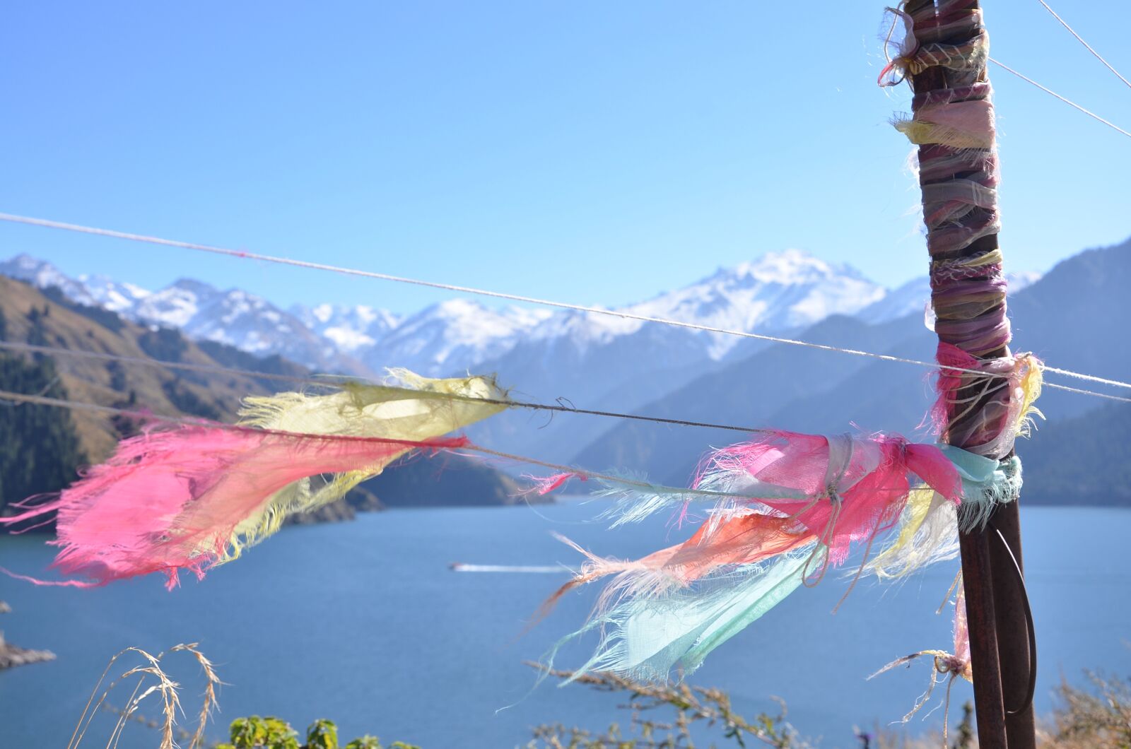 Nikon D7000 sample photo. Lake, ties, tianchi photography