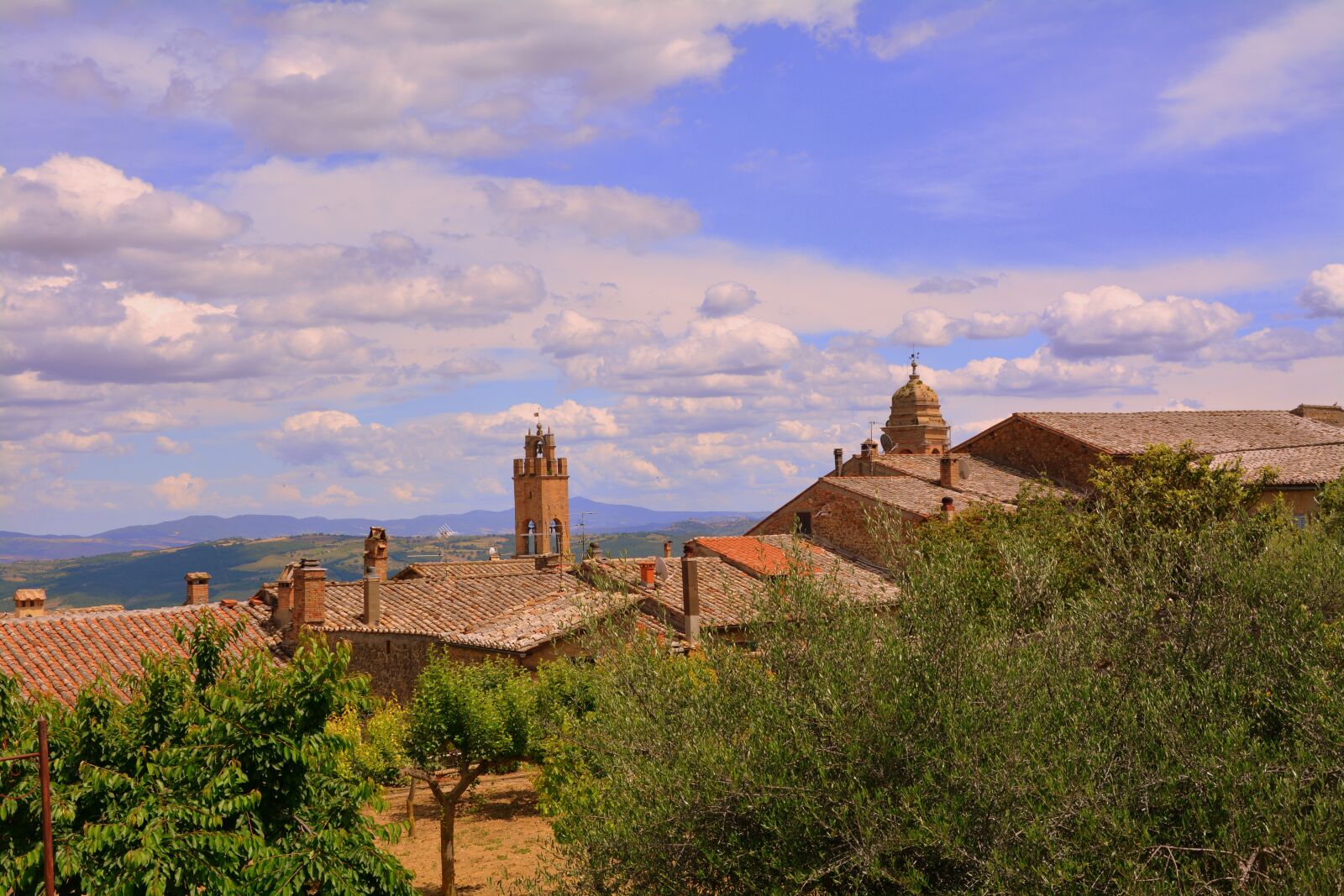 Nikon D7100 sample photo. Landscape, montalcino, trees photography