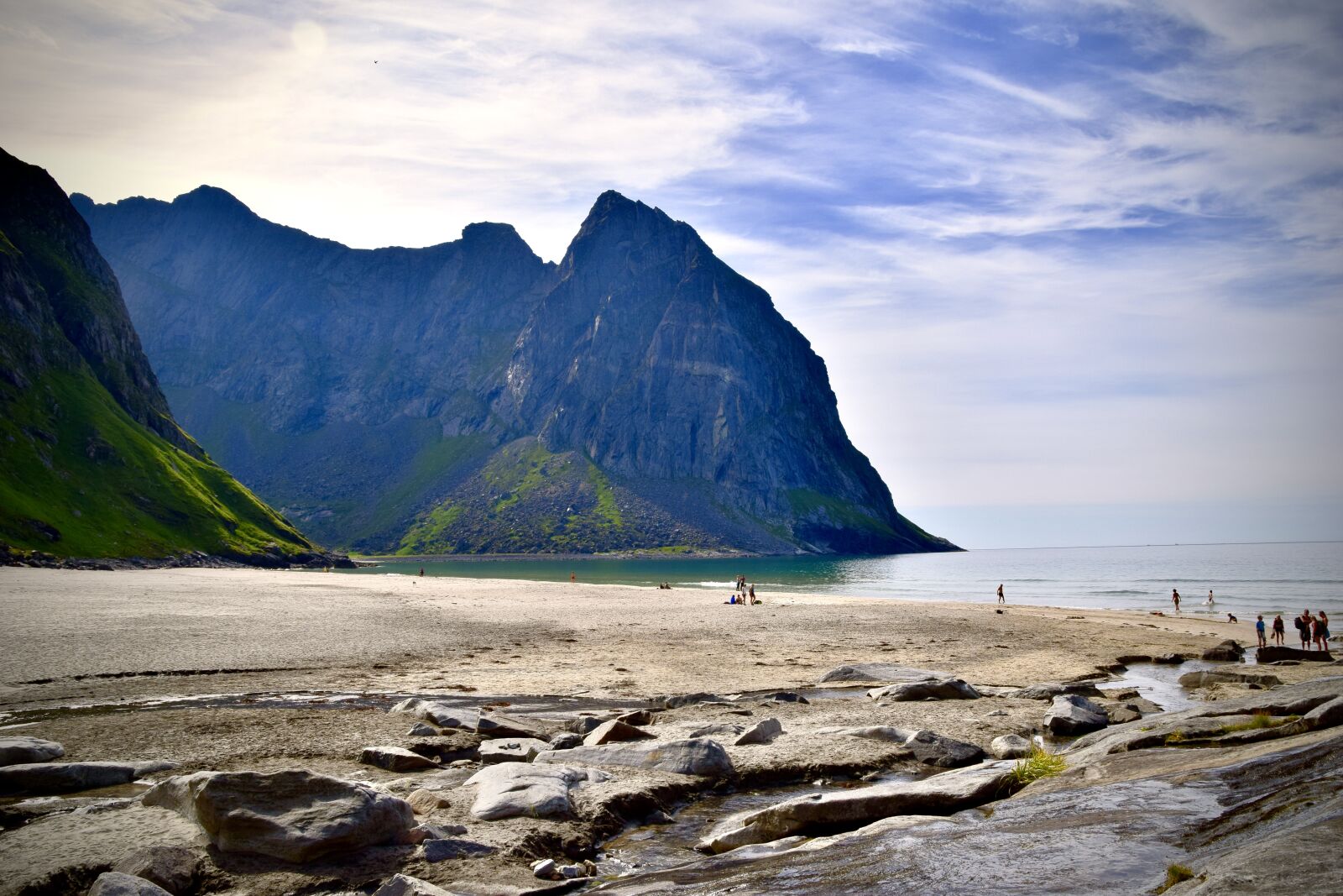 Nikon D5300 sample photo. Mountains, beach, nature photography