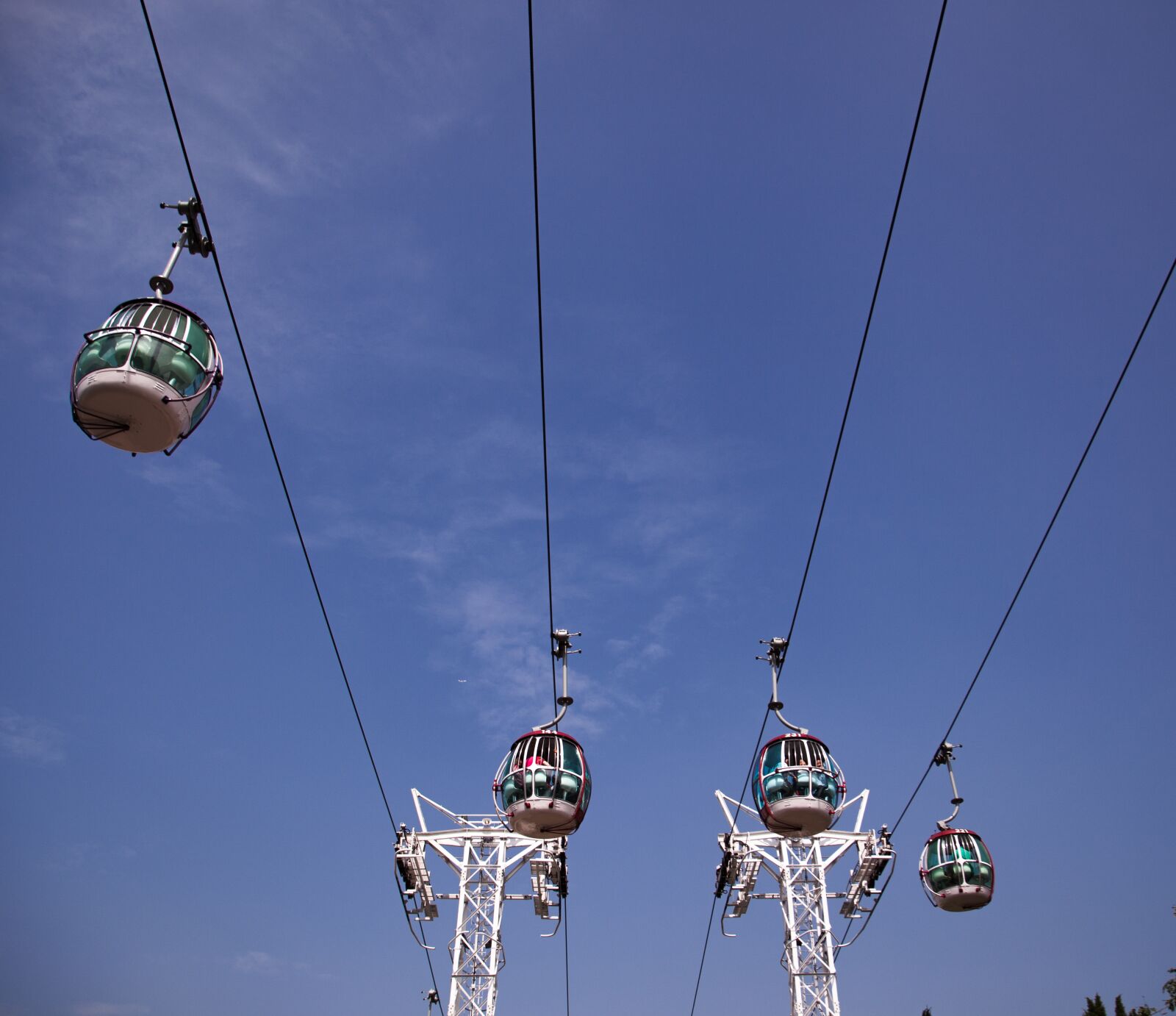 Canon EOS 5D Mark II sample photo. Cable car, ride, high photography