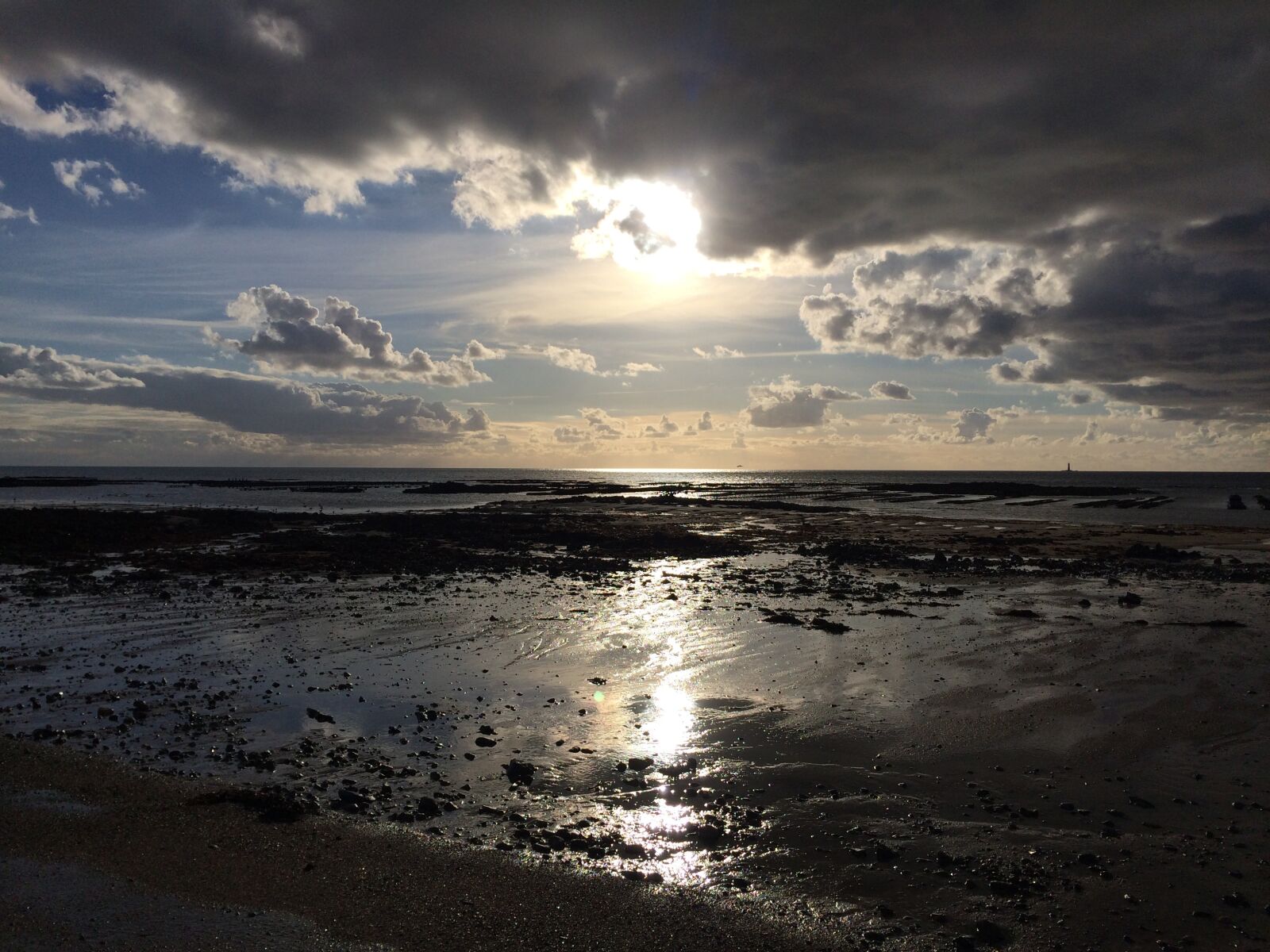 iPhone 5s back camera 4.15mm f/2.2 sample photo. Normandy, sunset, by the photography