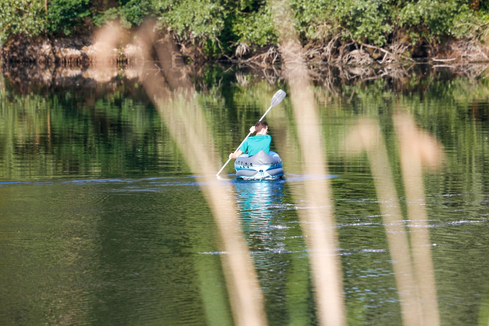 Canon EF 100-400mm F4.5-5.6L IS USM sample photo. Canoeing, water, drive photography