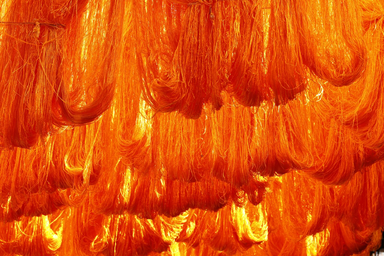 Canon EOS 70D sample photo. Morocco, dyeing, orange photography