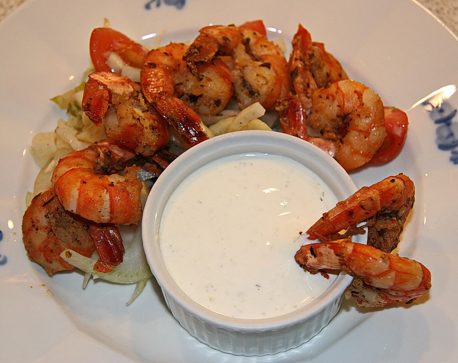 Canon EOS 20D sample photo. Tiger shrimp, refreshments, fried photography