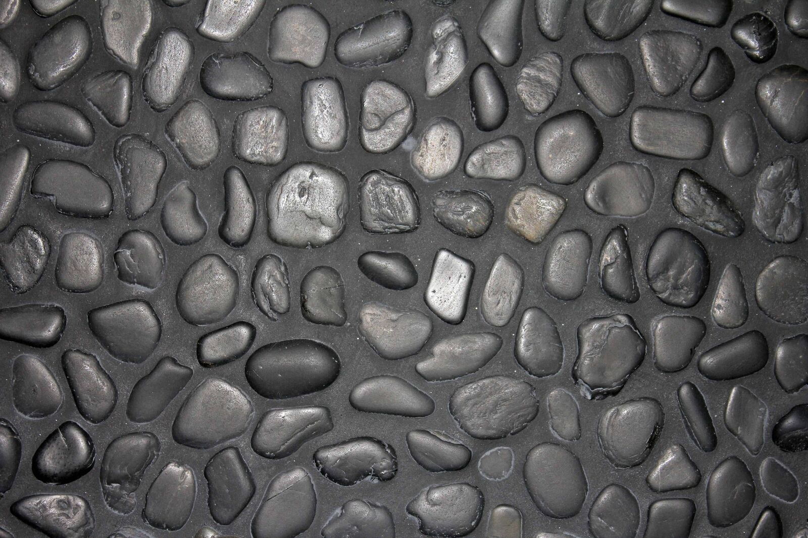 Canon EOS 550D (EOS Rebel T2i / EOS Kiss X4) sample photo. Abstract, black stone, pattern photography