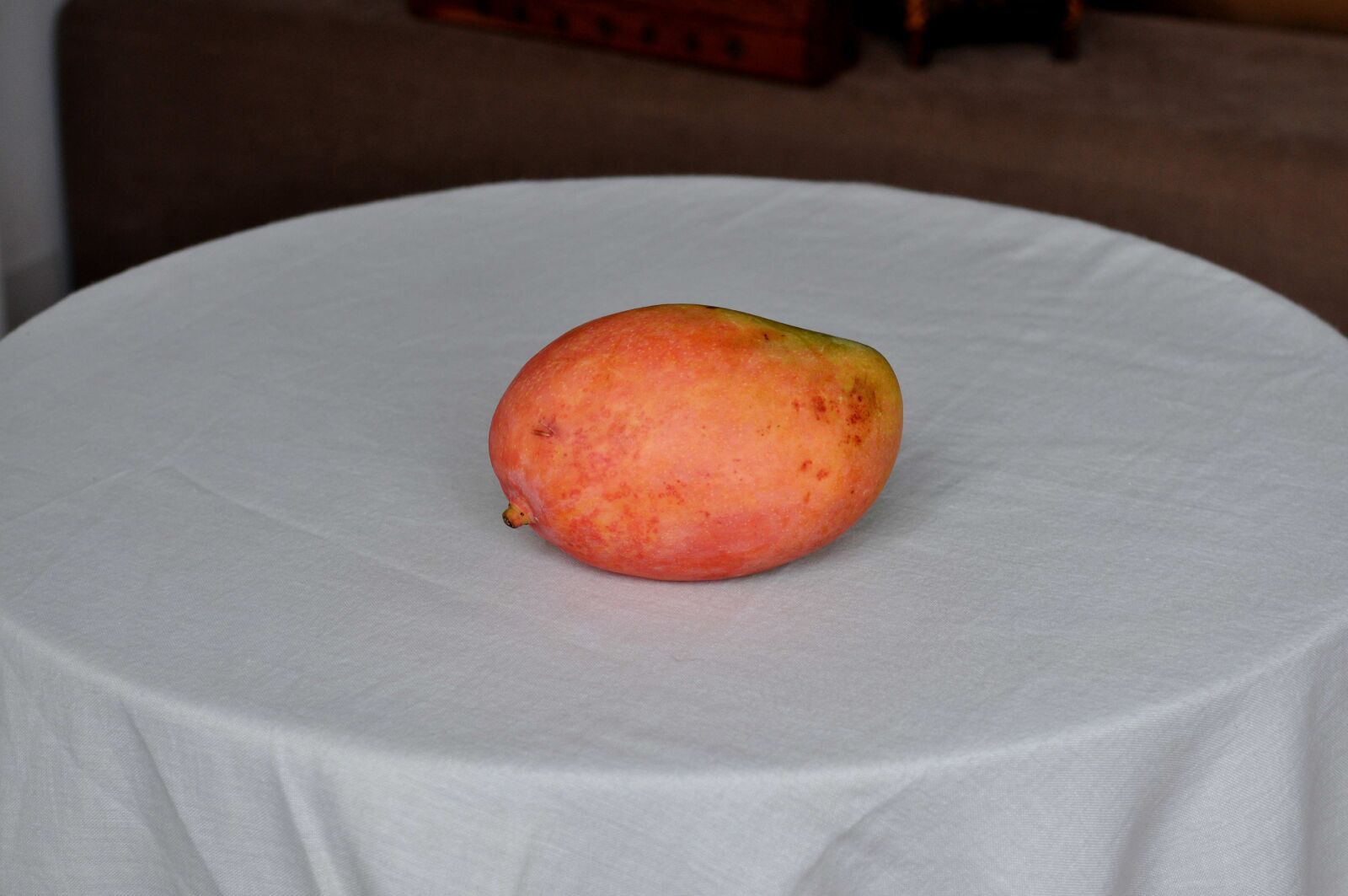 Nikon D5000 sample photo. Orange, tropical, fruit, white photography