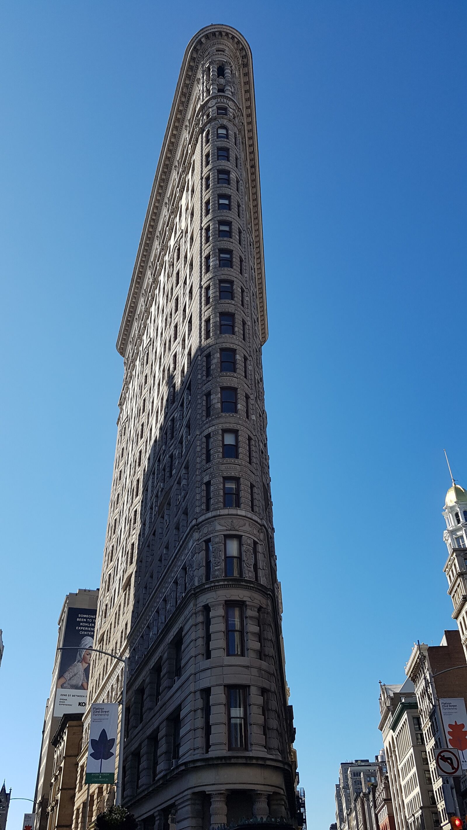 Samsung Galaxy S7 Edge sample photo. Flatiron building, new york photography