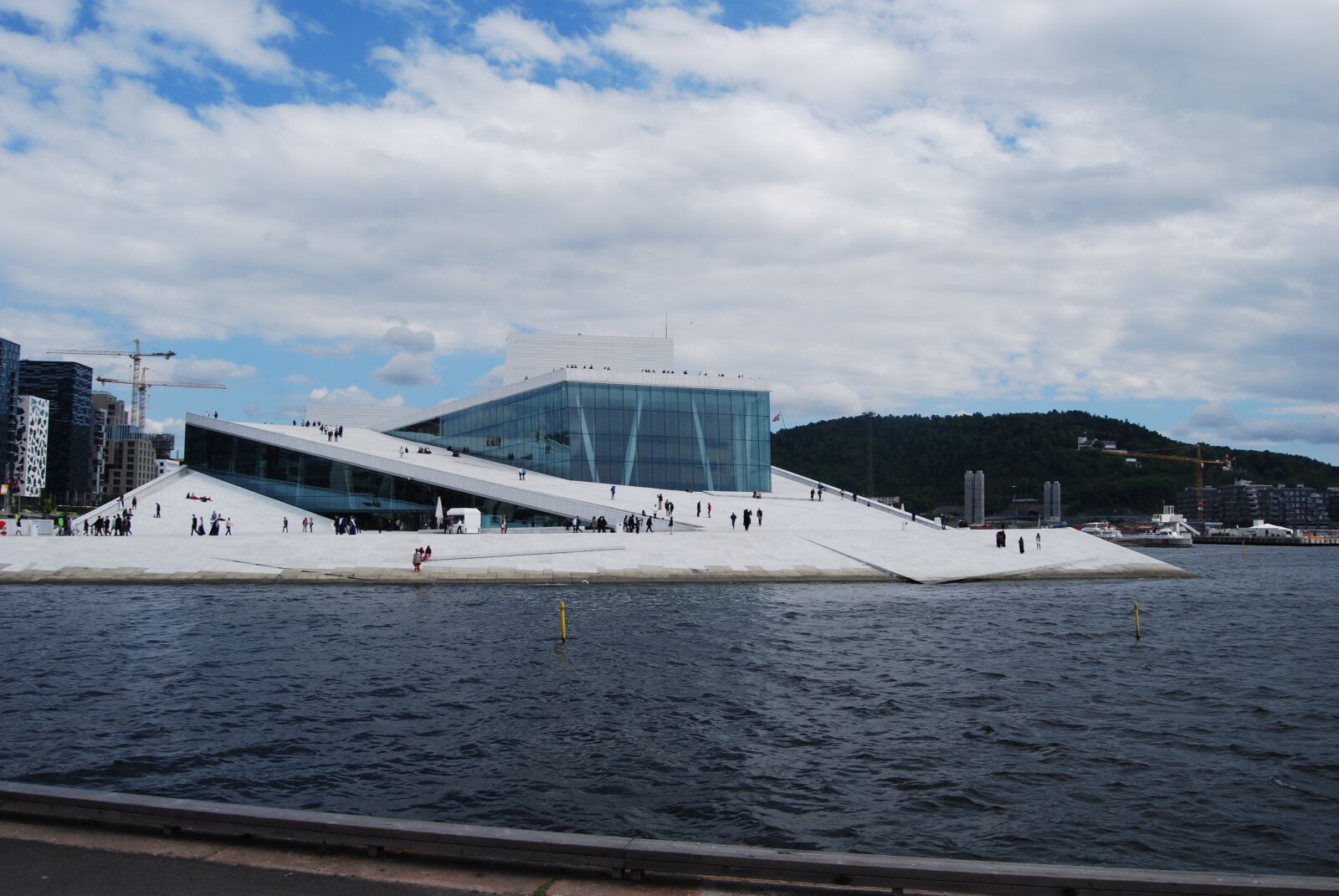 Nikon D40X sample photo. Oslo, norway, the opera photography