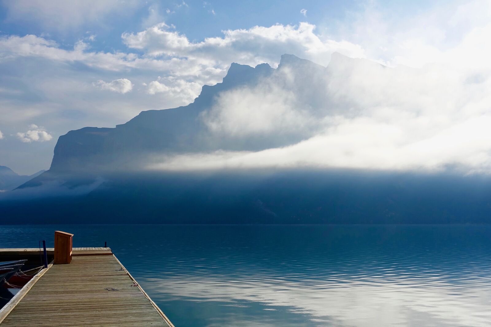 Sony Cyber-shot DSC-RX100 III sample photo. Pier, clouds, landscape photography