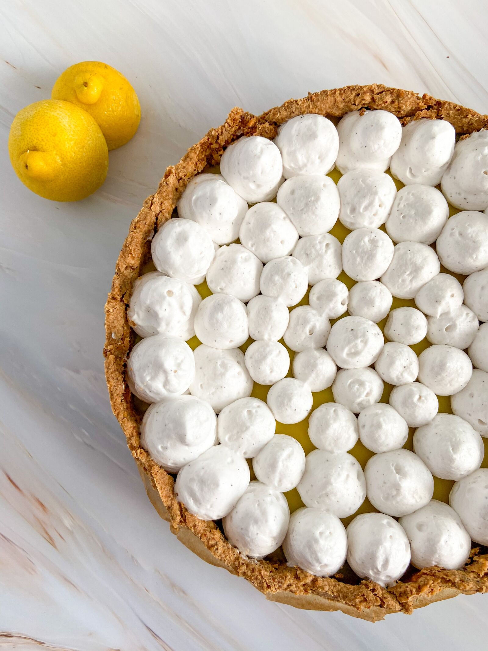 Apple iPhone 11 sample photo. Lemon meringue pie, lemon photography