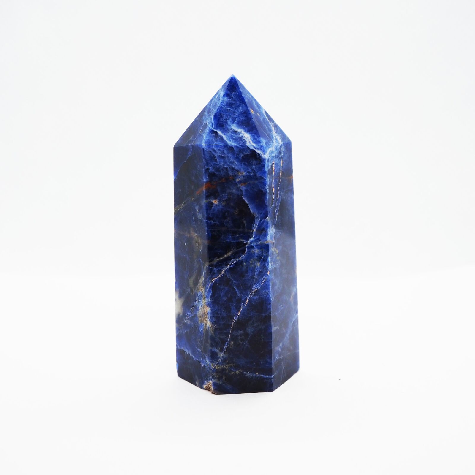 Olympus OM-D E-M10 III sample photo. Sodalite, crystal, blue photography