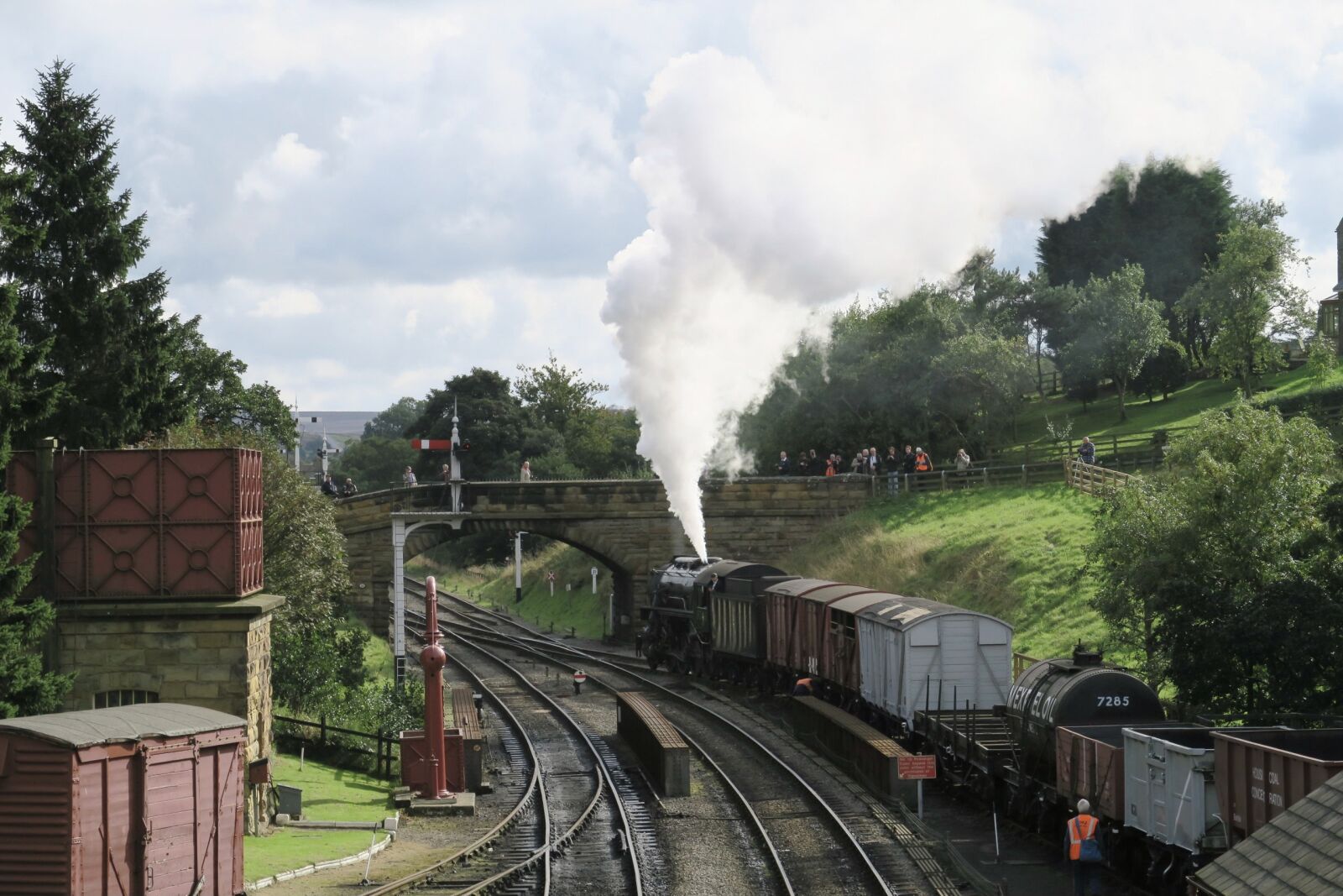 Canon PowerShot G7 X sample photo. Station, scotland, atmosphere photography