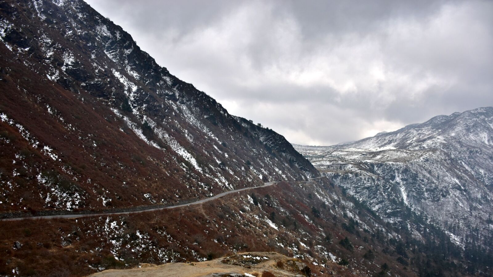 Nikon D5500 sample photo. Mountain, nature, snow photography