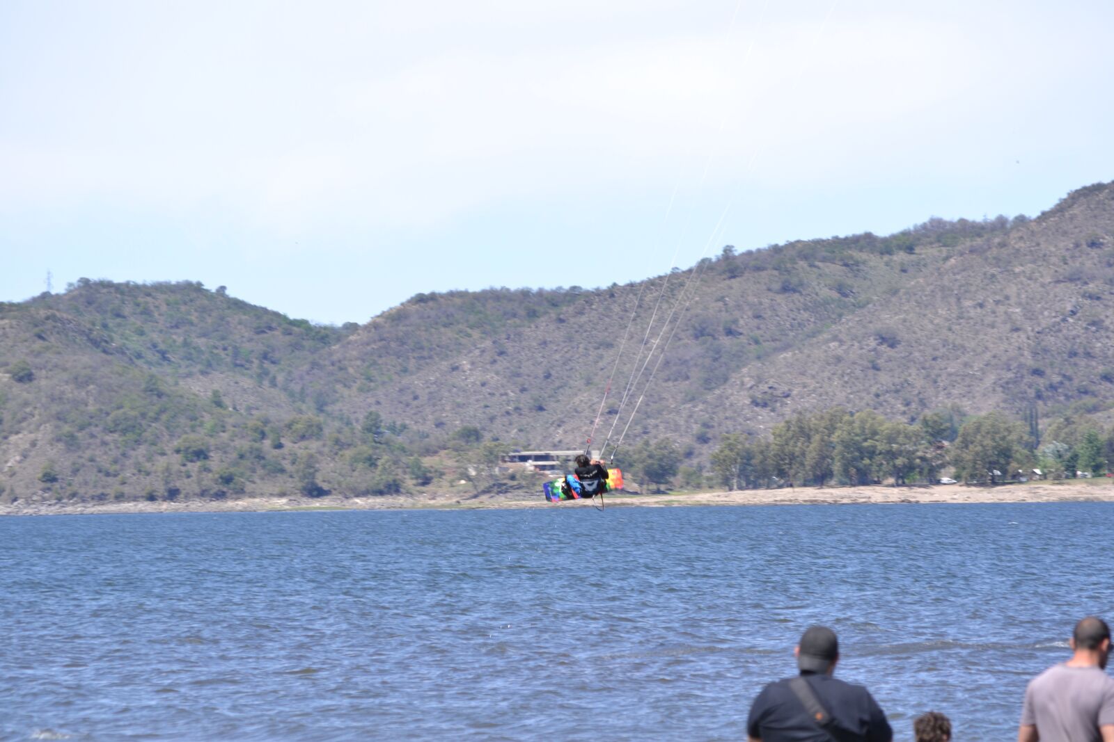 Nikon D3100 sample photo. Lake, kite surf, wind photography