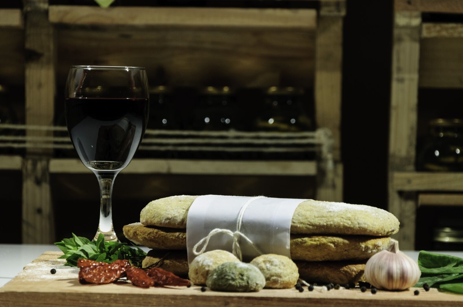 Nikon D90 sample photo. Sandwich, wine, bread photography