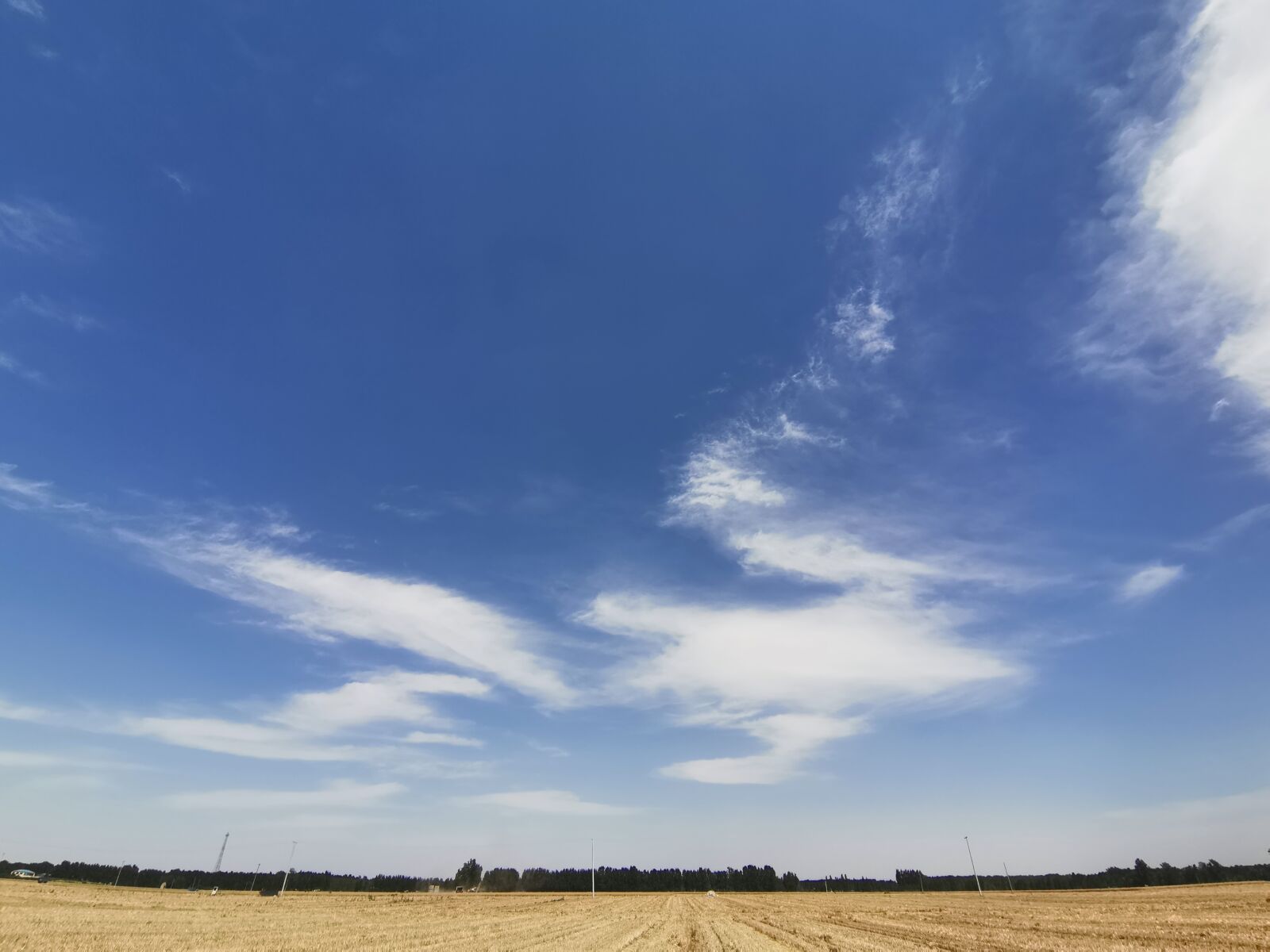 HUAWEI YAL-AL00 sample photo. Blue sky, white cloud photography