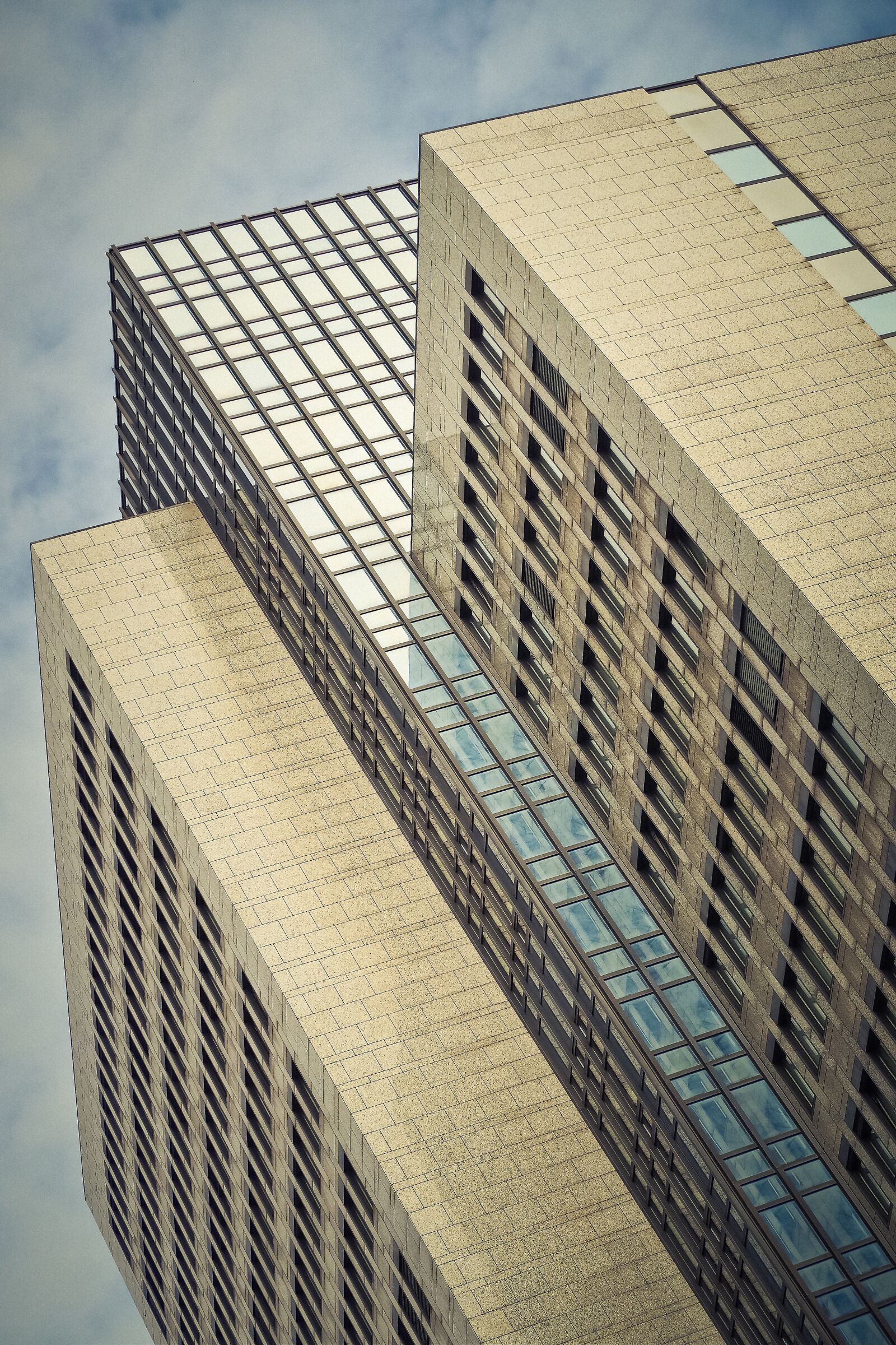Olympus OM-D E-M10 sample photo. Architecture, skyscraper, glass facades photography
