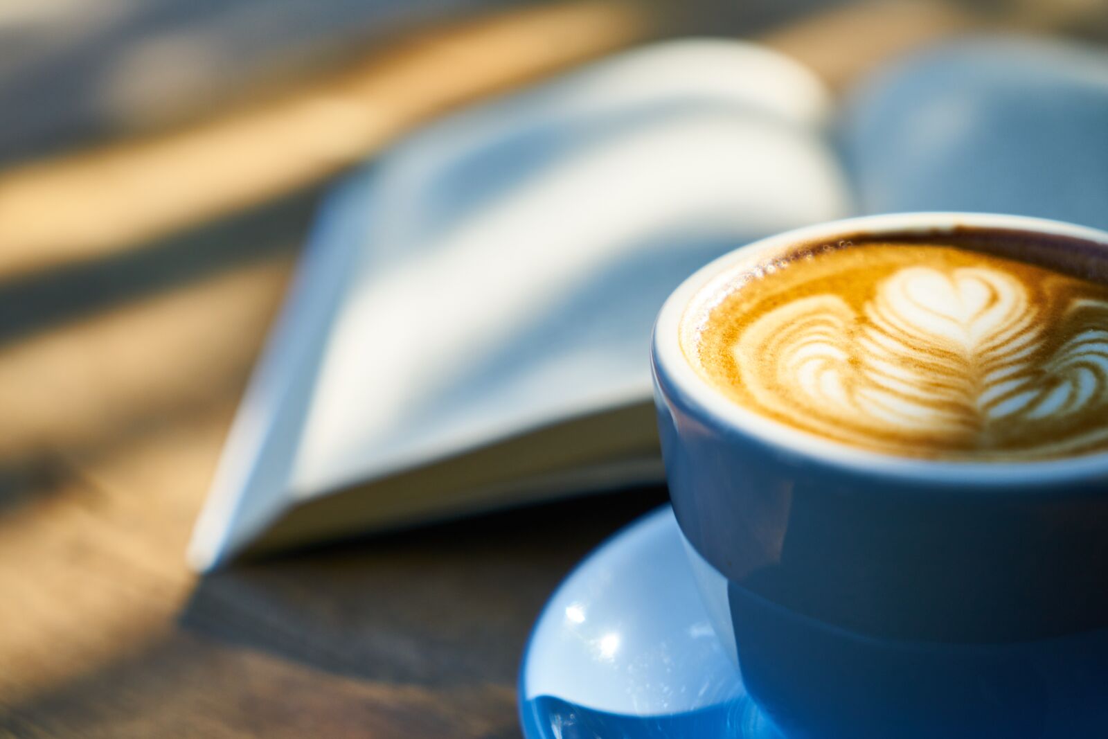 Sony a7R II sample photo. Coffee, book, caffeine photography