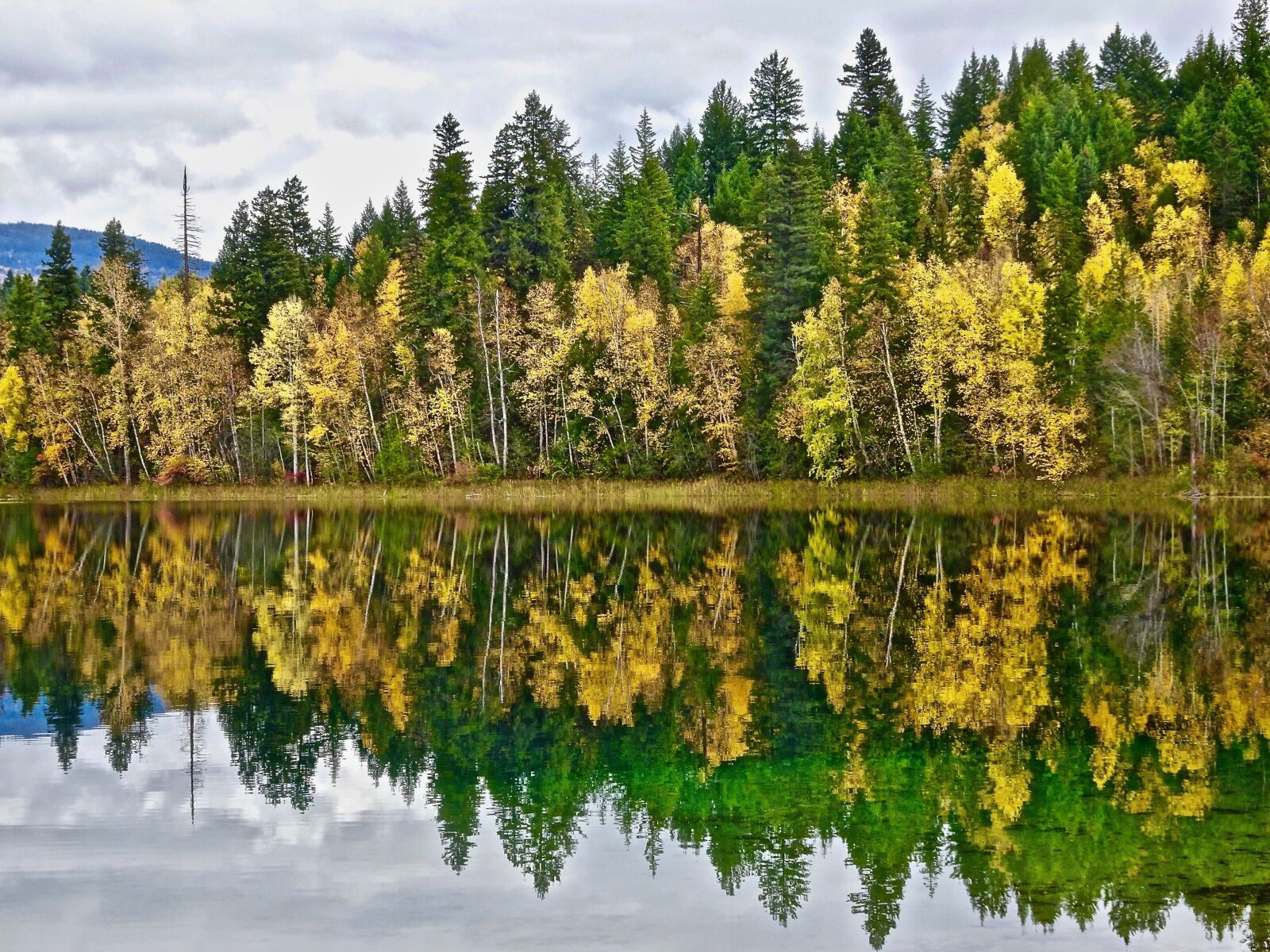 Sony Cyber-shot DSC-HX90V sample photo. Reflection, water, autumn photography