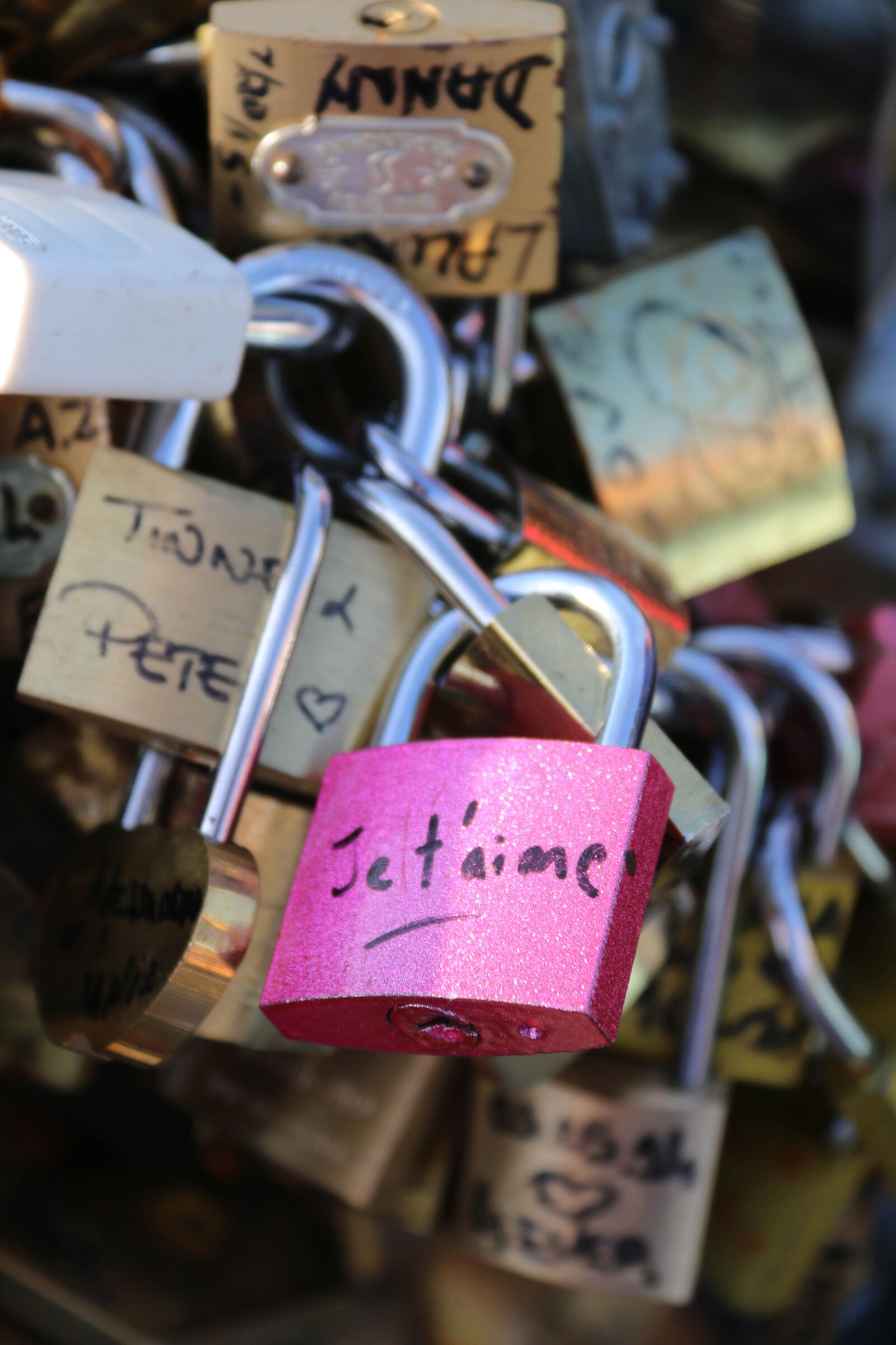 Canon EOS 70D sample photo. Padlock, love, bridge photography
