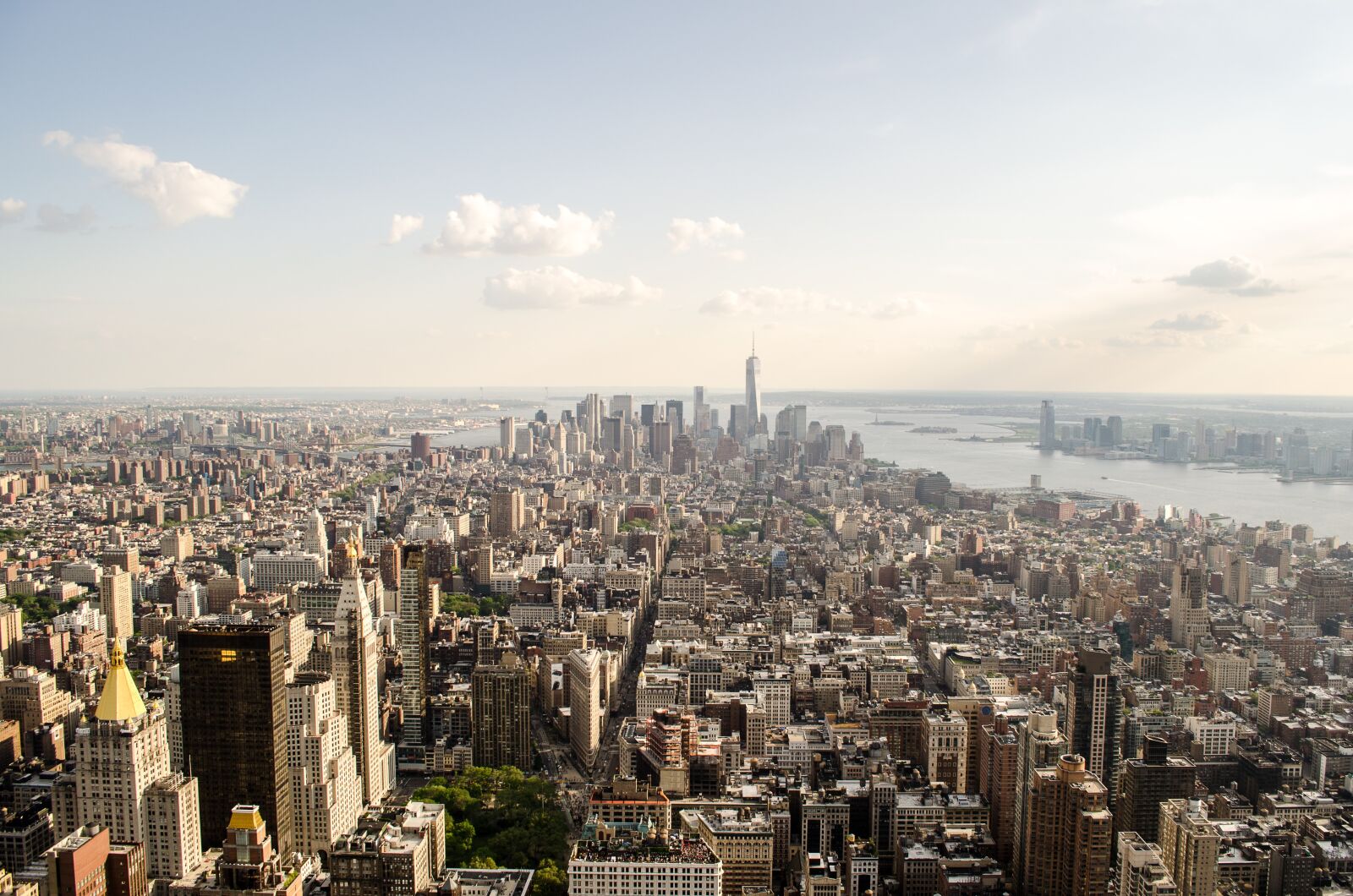 Nikon D5100 sample photo. New york, aerial, architecture photography