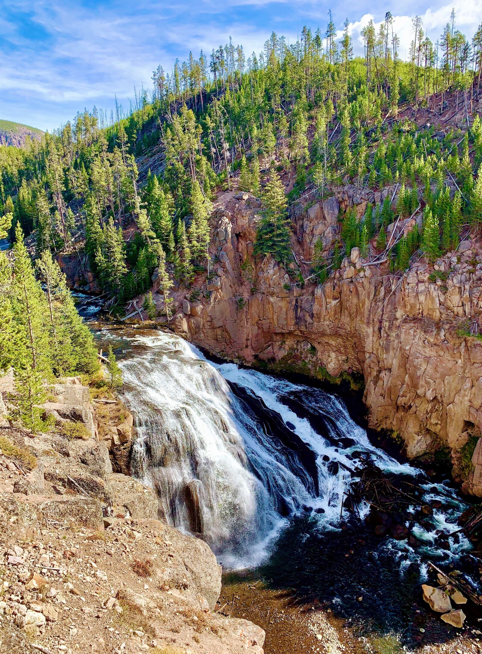 Apple iPhone XS sample photo. Yellowstone, yellowstone national park photography