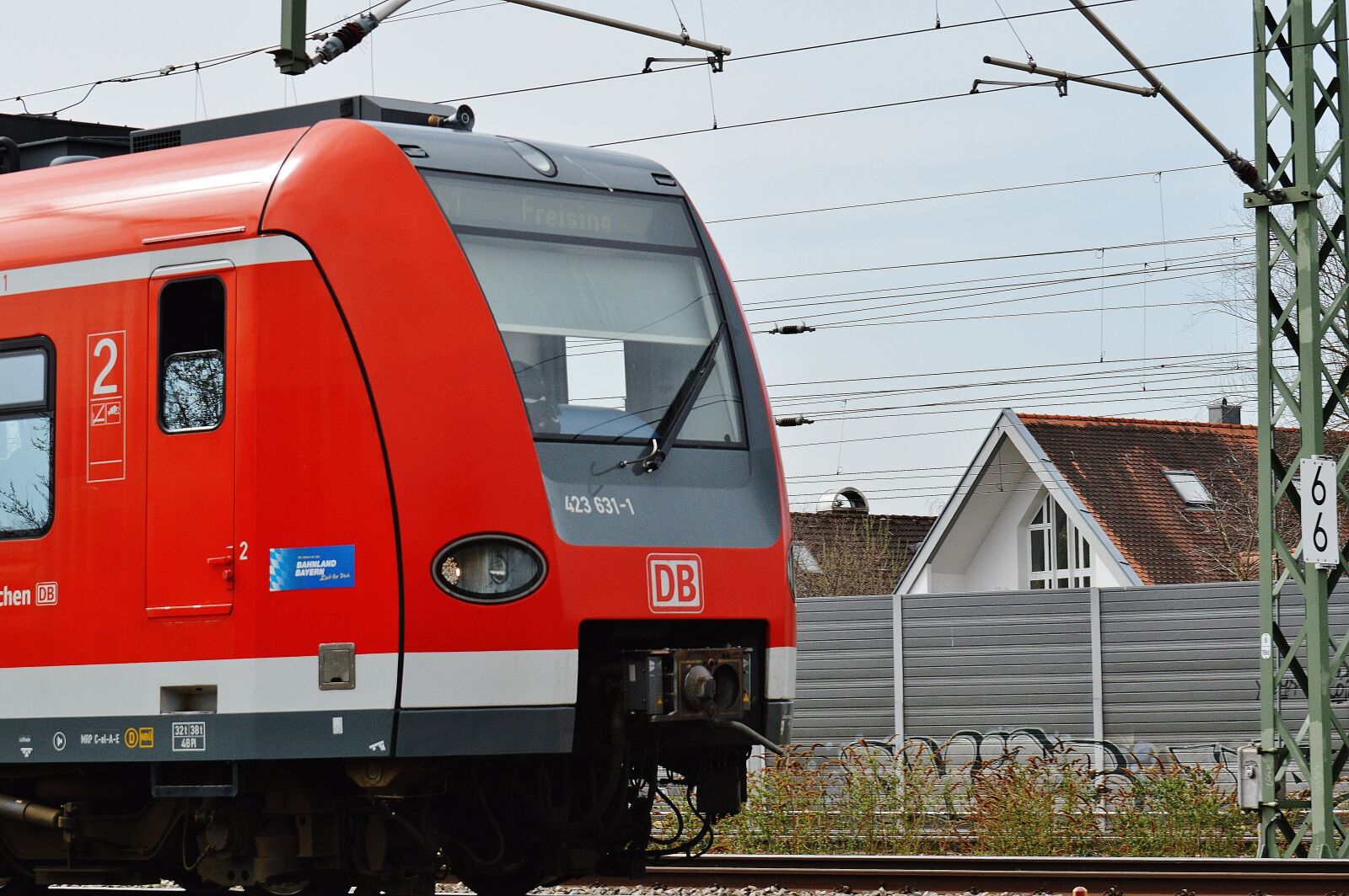 Nikon D3200 sample photo. Train, railway, public means photography