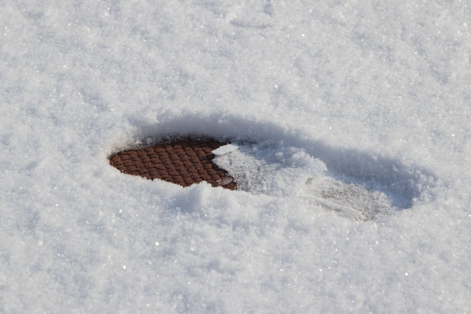 Canon EF 70-200mm F2.8L USM sample photo. Snow, winter, footprint photography