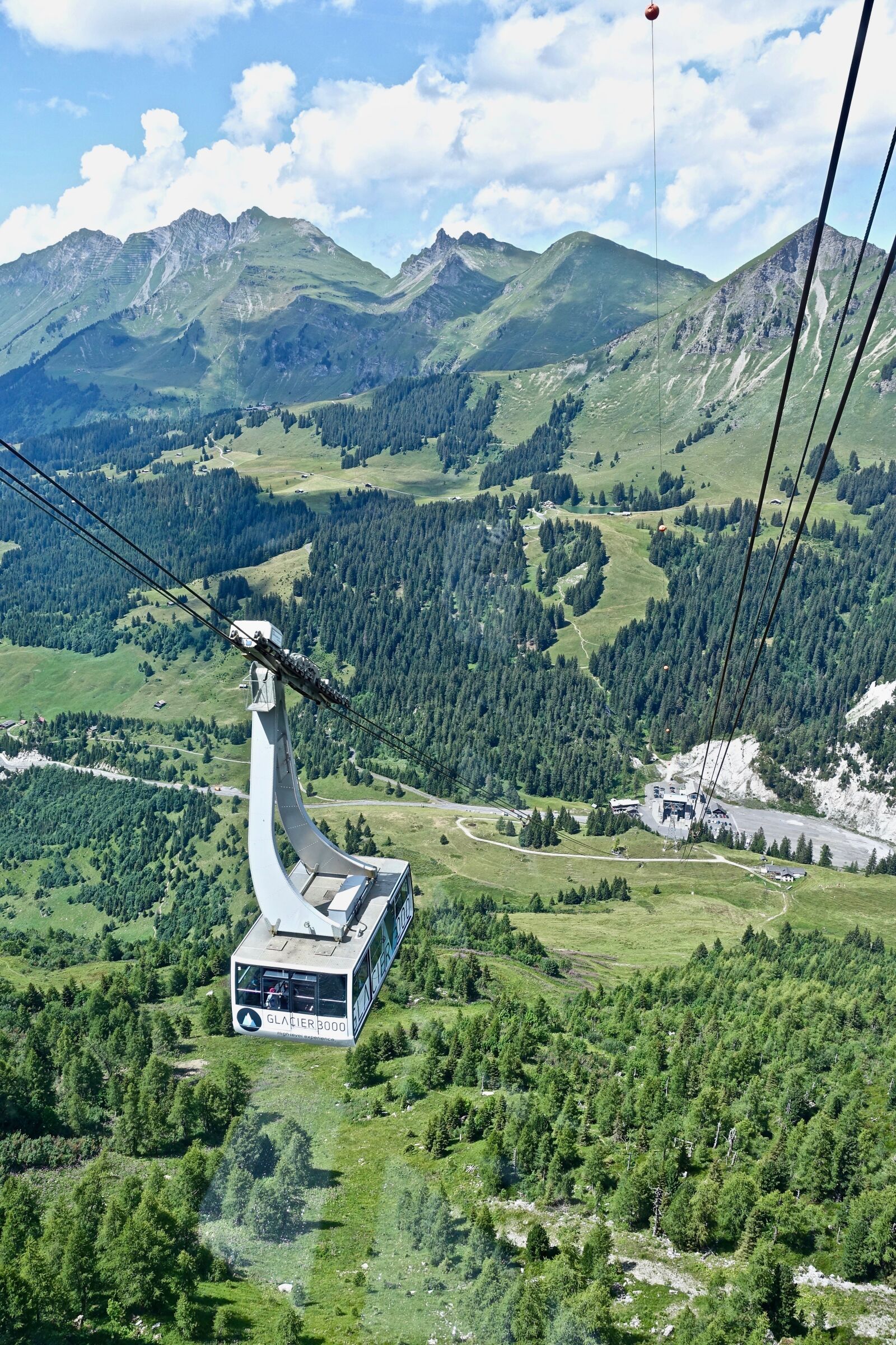 Sony Cyber-shot DSC-RX100 III sample photo. Cable car, alps, nature photography