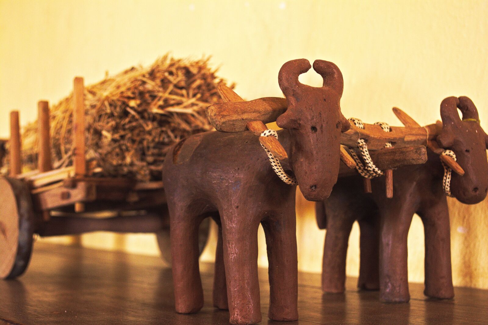 Nikon D5200 sample photo. Oxcart, clay, old photography