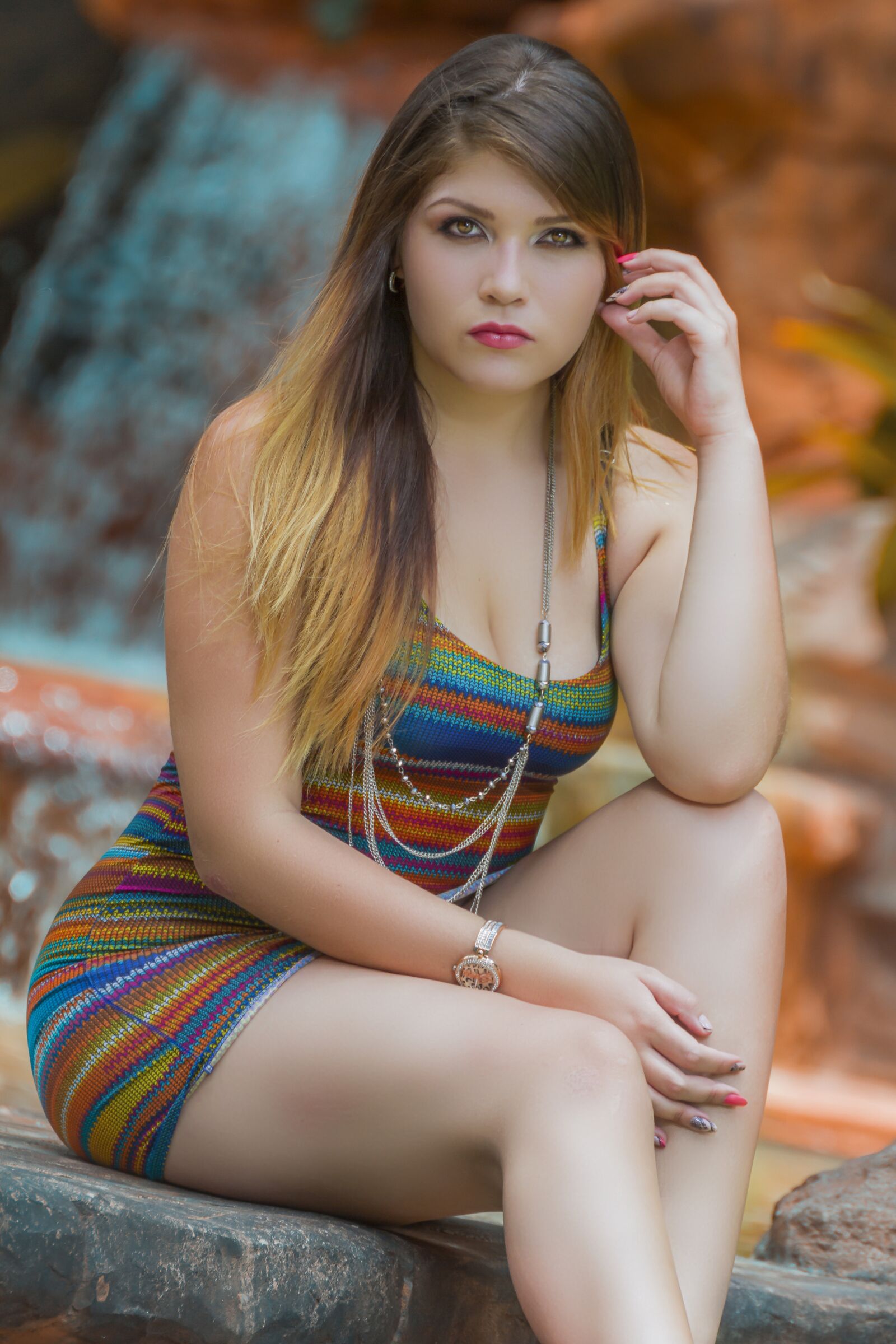 Canon EOS 7D sample photo. Model, women, makeup photography