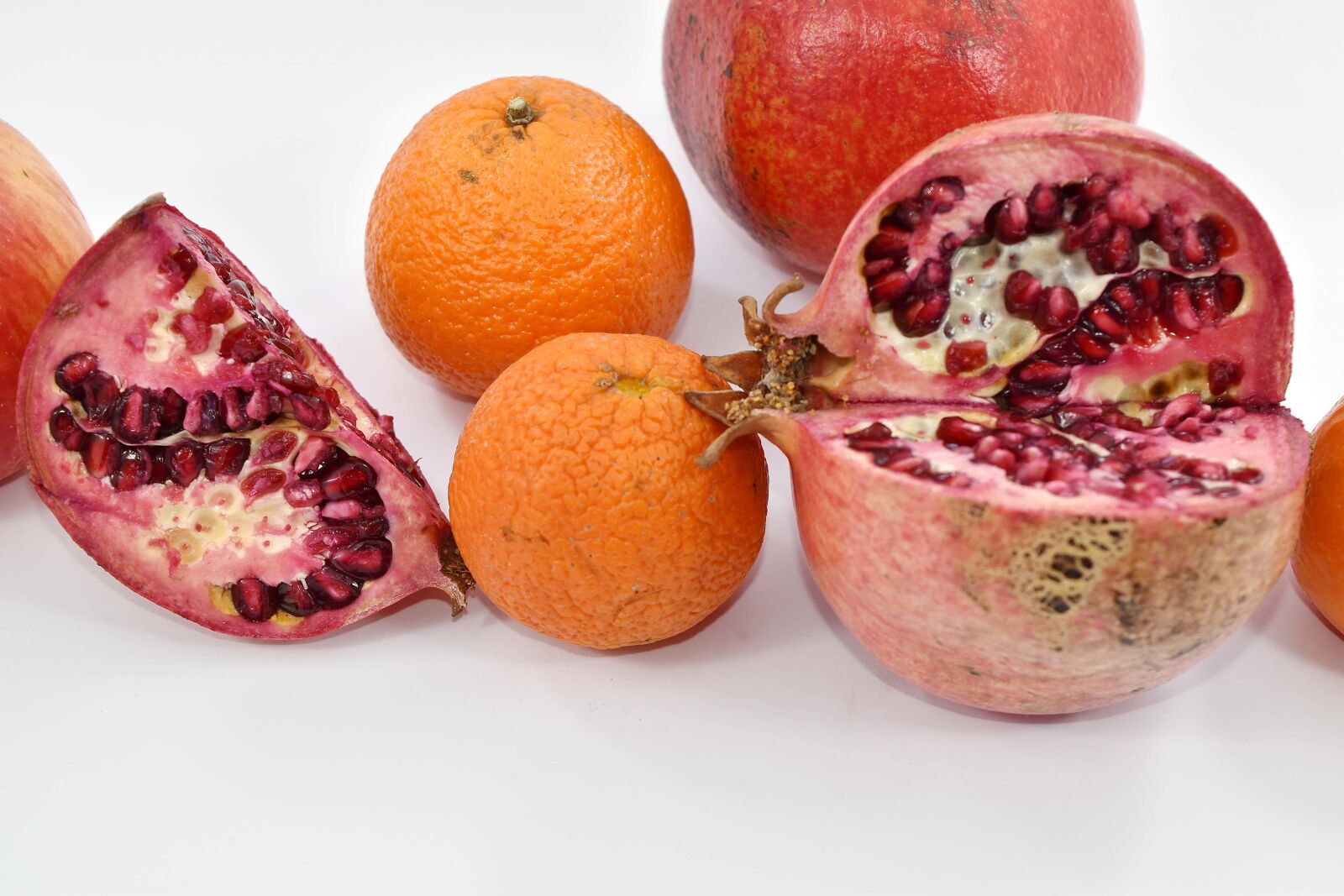 Nikon D5500 sample photo. Cross section, fruit, herb photography