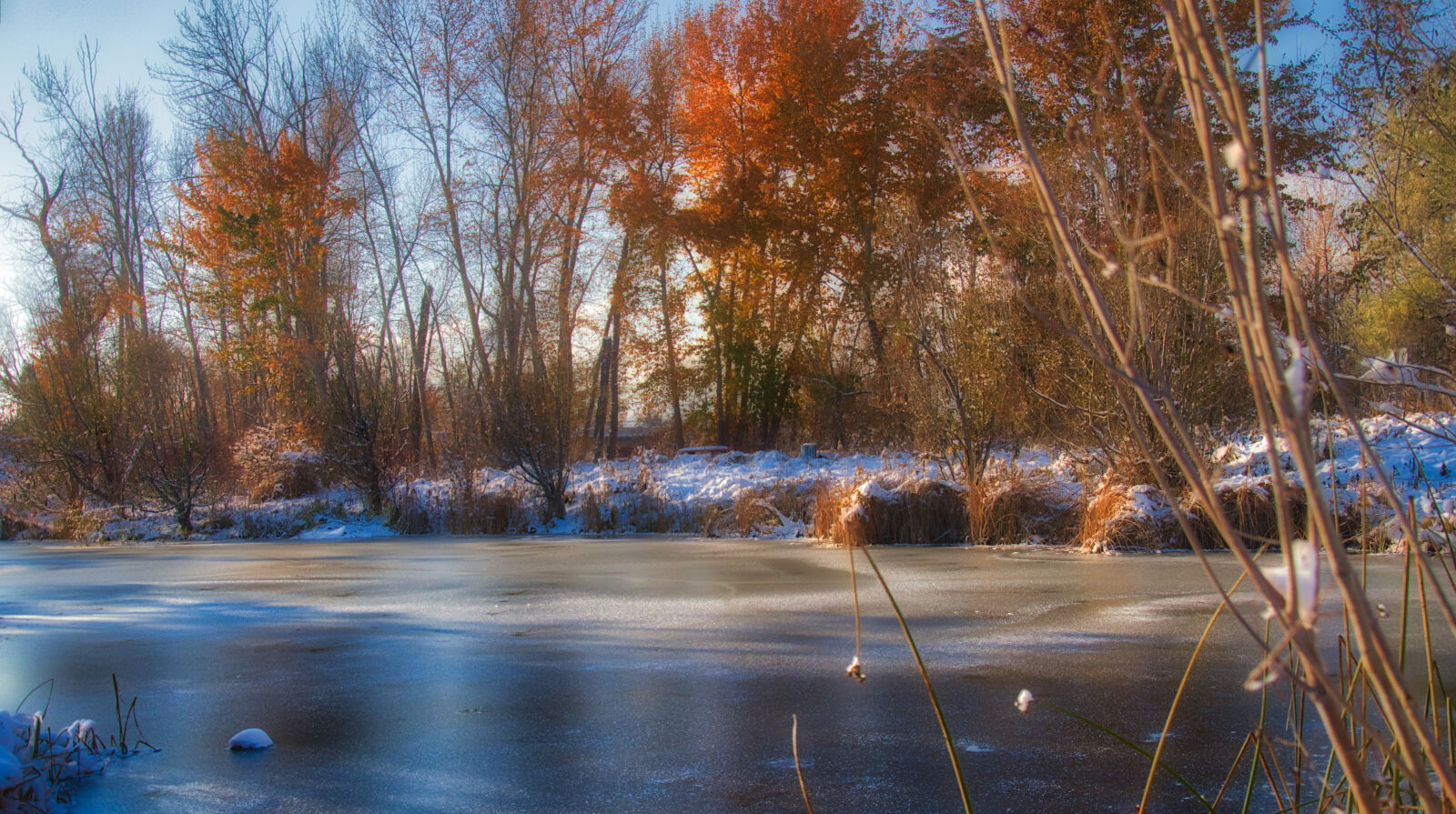 Nikon D7000 sample photo. Snow, river, creek, ice photography
