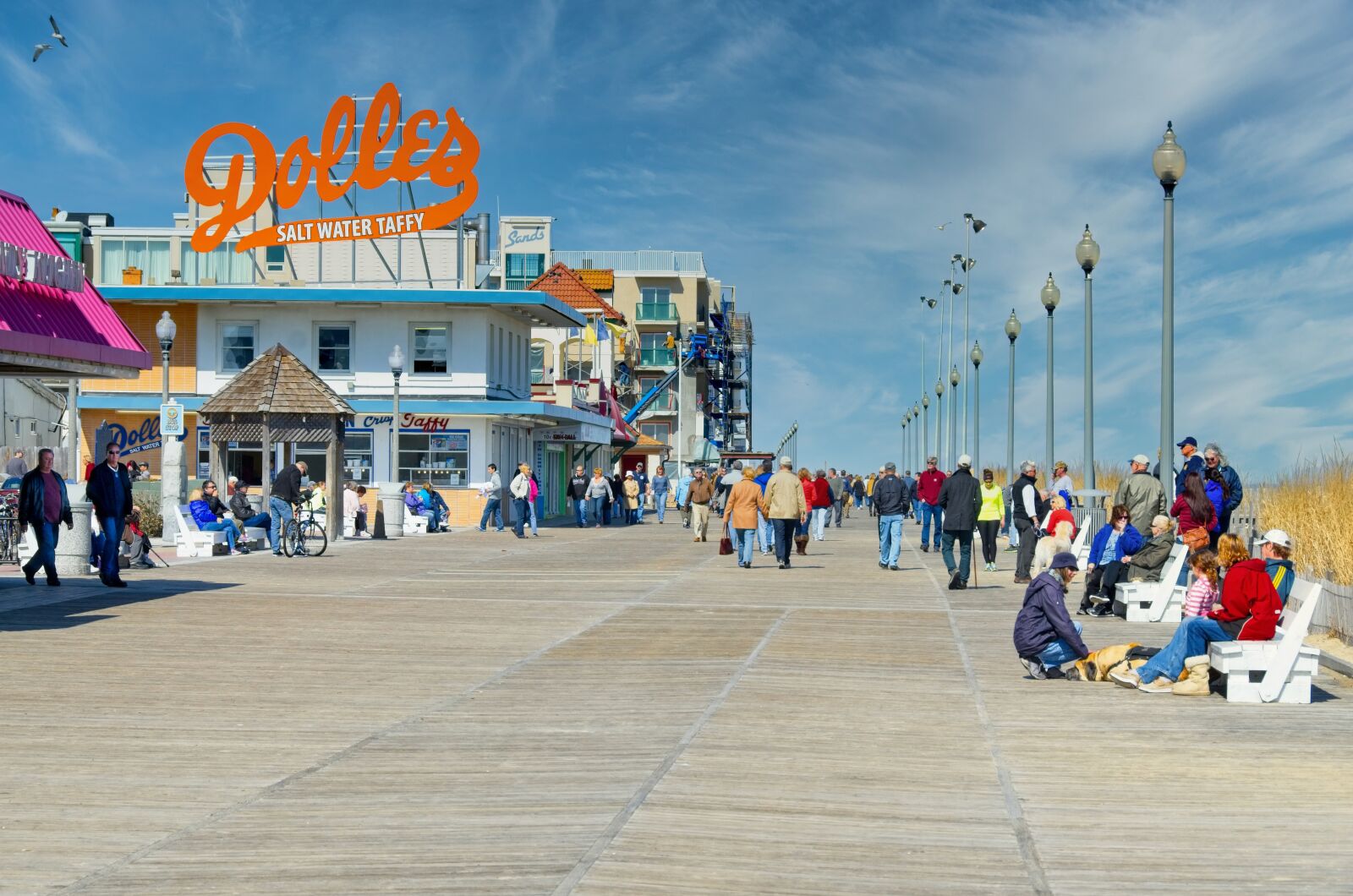 Nikon D7000 sample photo. Delaware, rehobeth beach, boardwalk photography