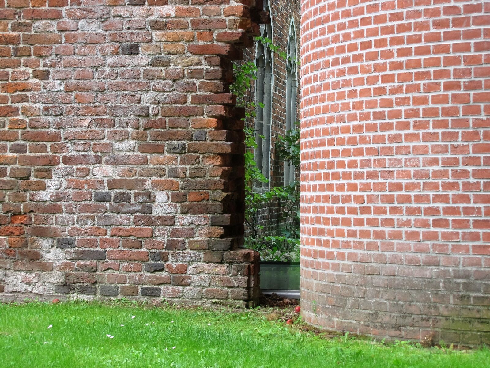 Canon PowerShot SX10 IS sample photo. Wall, monastery wall, kloostertuin photography