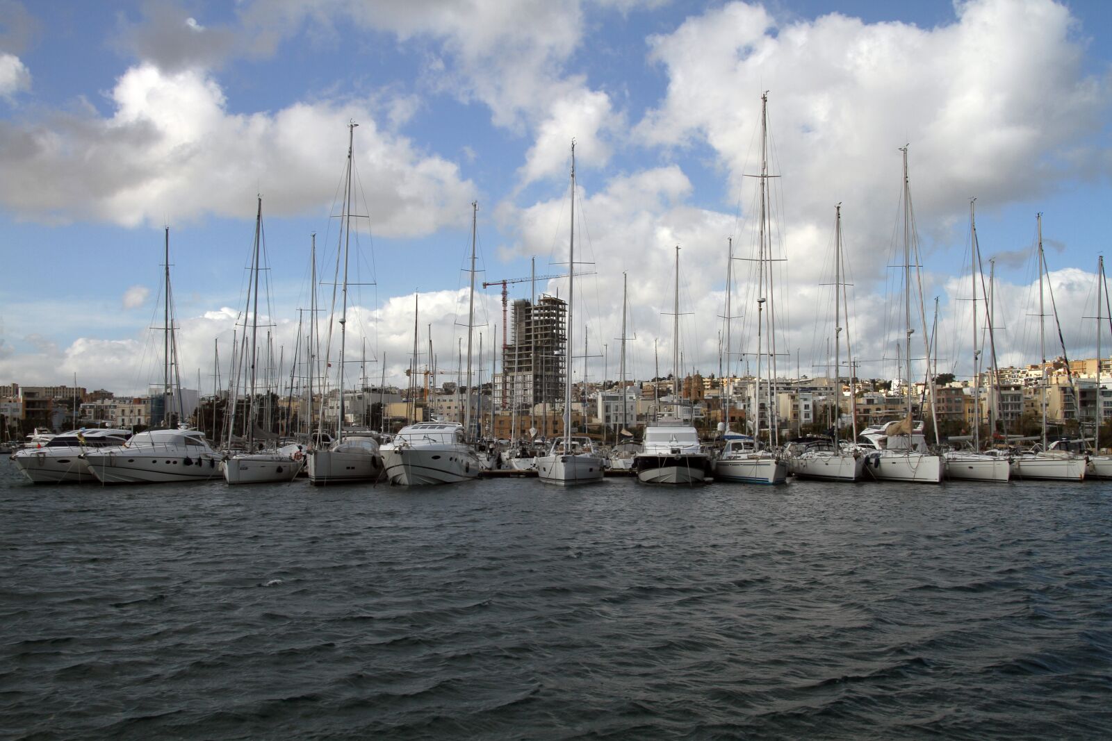 Canon EOS 7D sample photo. Sea, yacht, harbour photography